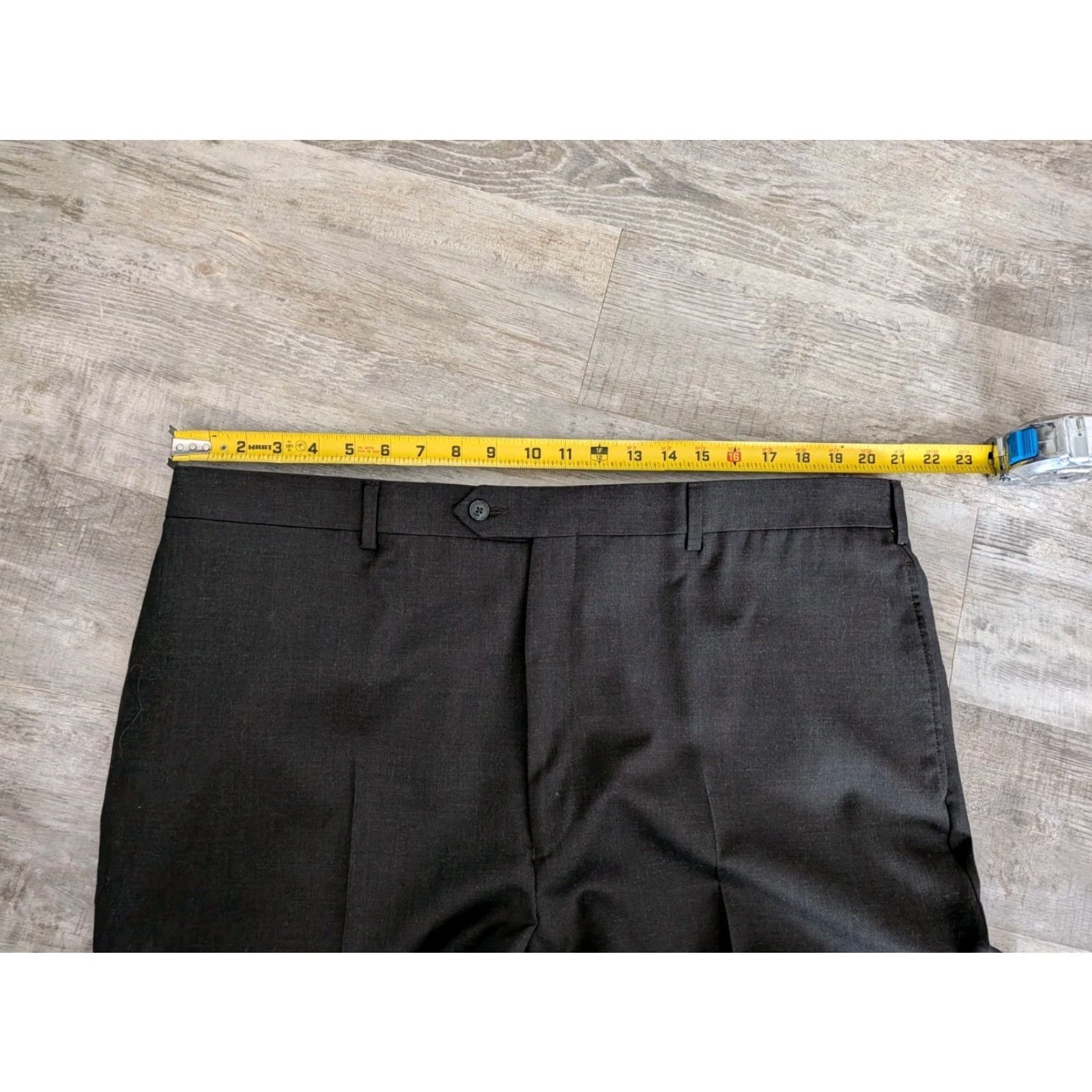 Jos. A. Bank Jos. A. Bank Traveler Wool Dress Pants Olive 42x30 Mens Slacks Formal Size US 42 / EU 58 - 7 Thumbnail