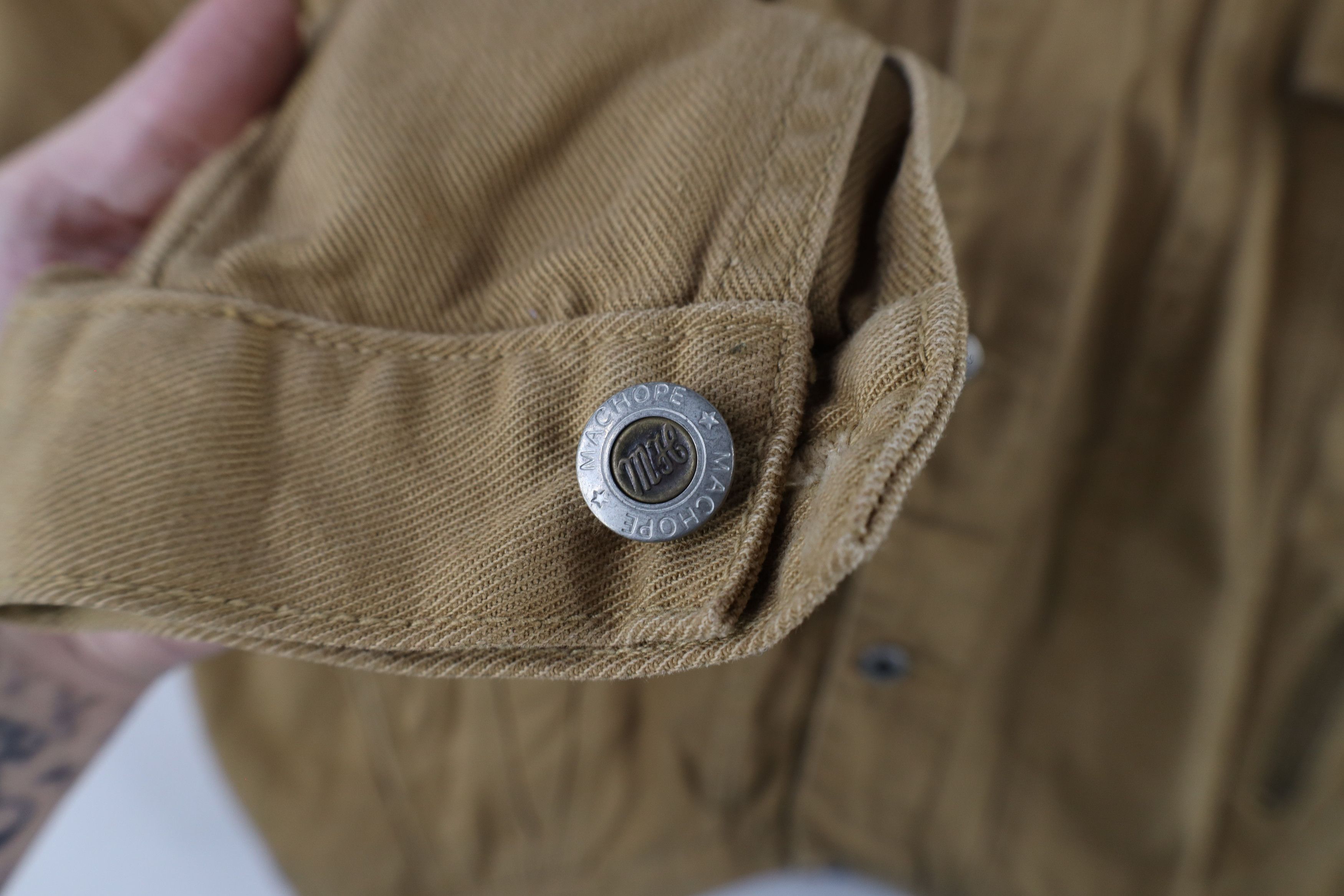 Vintage Vintage 90s Streetwear Corduroy Collar Denim Trucker Jacket Size US L / EU 52-54 / 3 - 8 Thumbnail