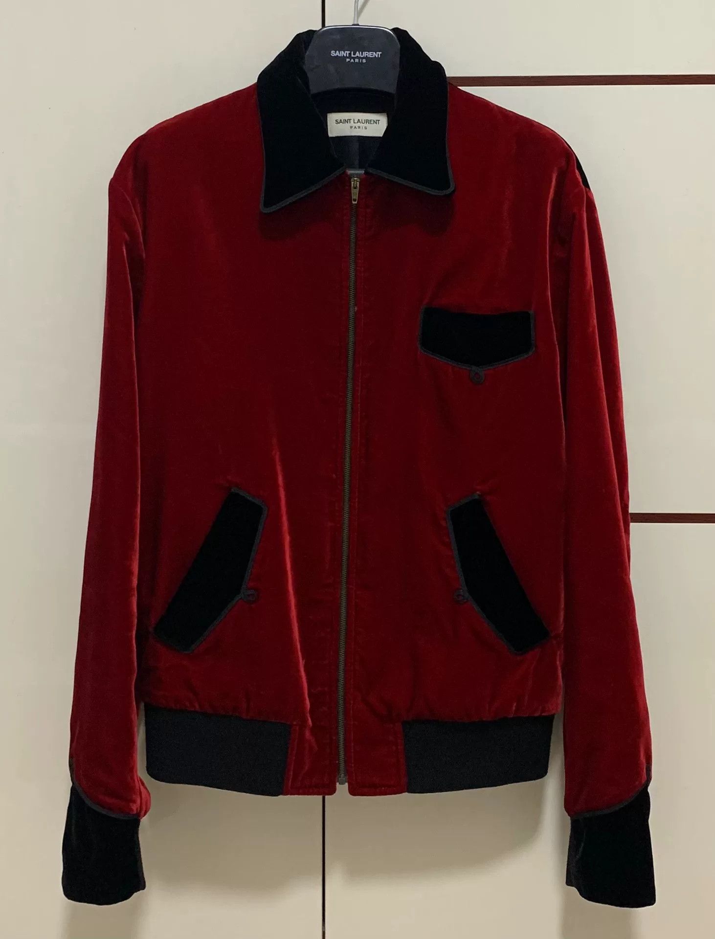 Saint Laurent Paris Saint Laurent SLP 16FW Runway Red Jacket Size US M / EU 48-50 / 2 - 1 Thumbnail