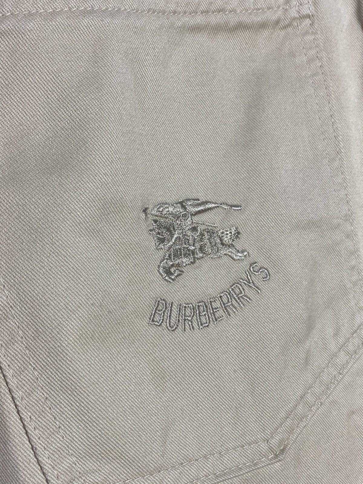 Burberry Vintage 90s Burberry’s Jeans Rare Beige Straight Pants Size US 31 - 6 Thumbnail