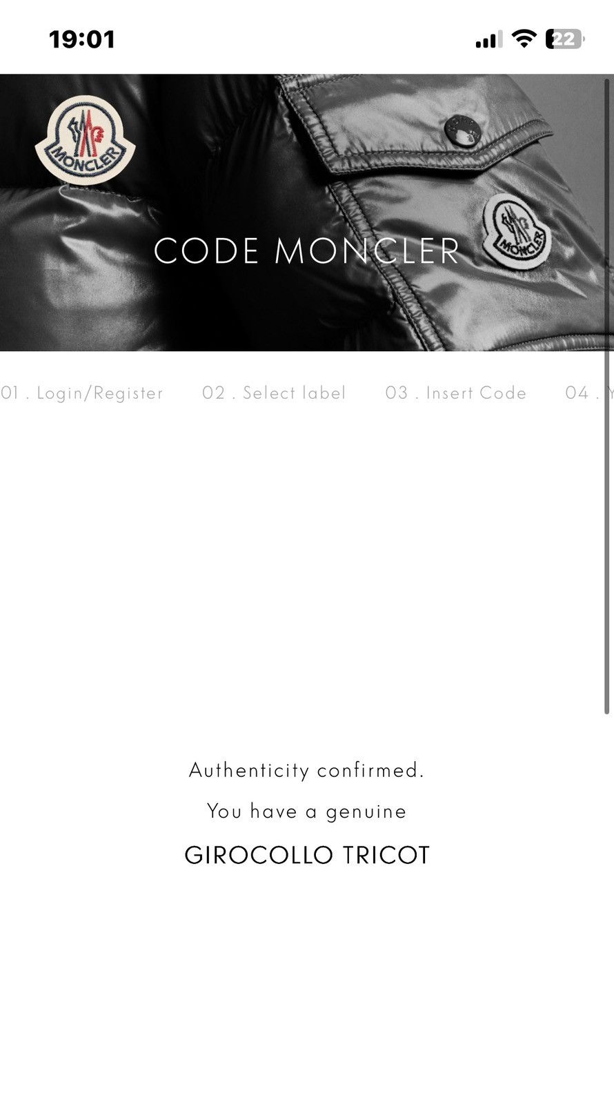 Moncler Moncler Sweatshirt Girocollo Tricot Cotton Crew Neck Logo Size US XL / EU 56 / 4 - 25 Thumbnail