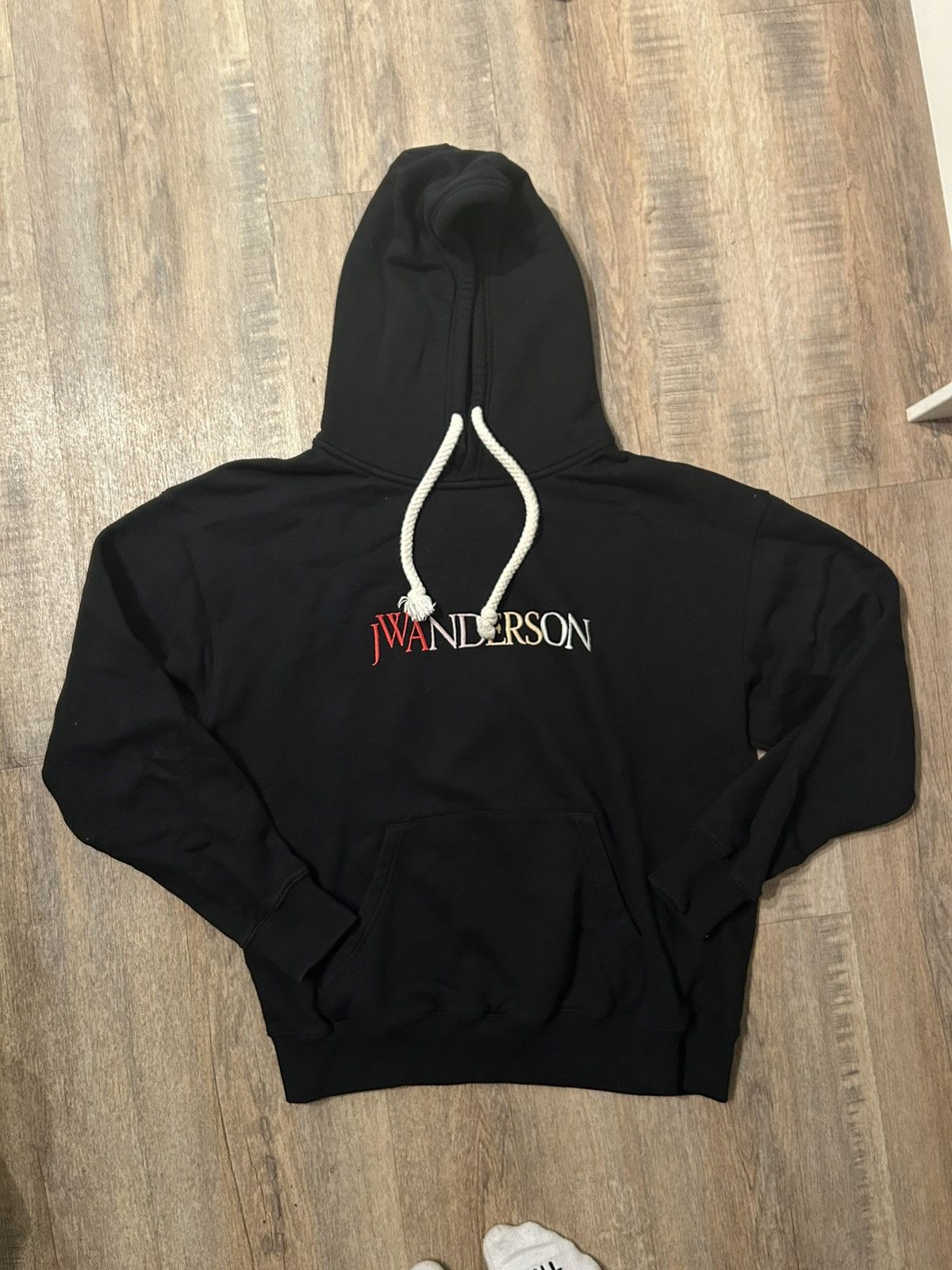 JW Anderson Plush logo hoodie Size US XL / EU 56 / 4 - 1 Thumbnail