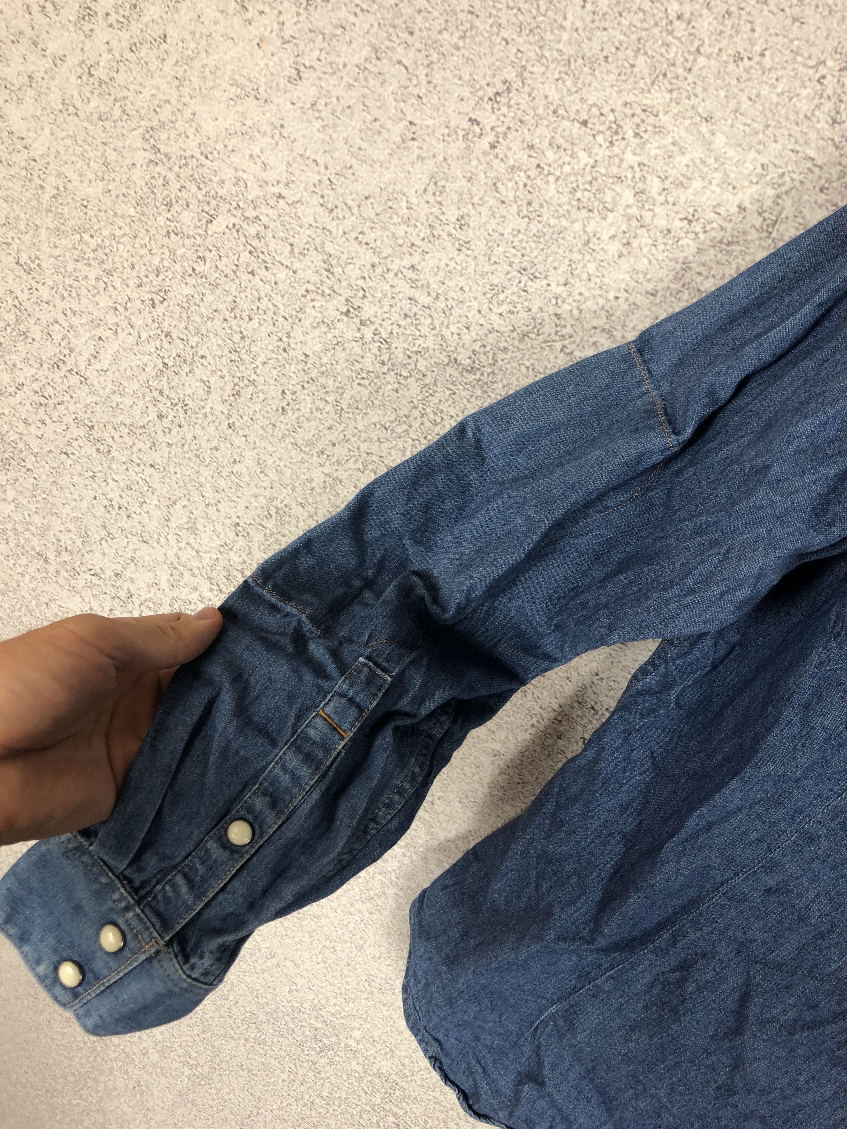 G-Star G Star RAW Denim Long Sleeve Shirt Size US L / EU 52-54 / 3 - 7 Thumbnail