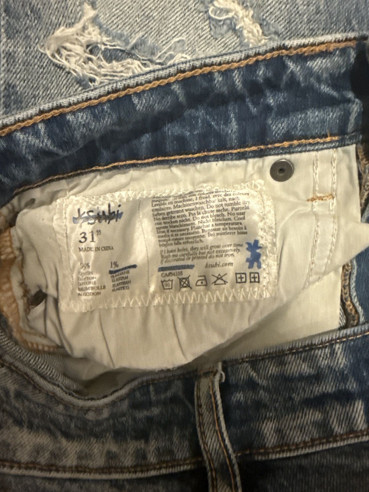 Ksubi Ksubi jeans Size US 31 - 3 Thumbnail