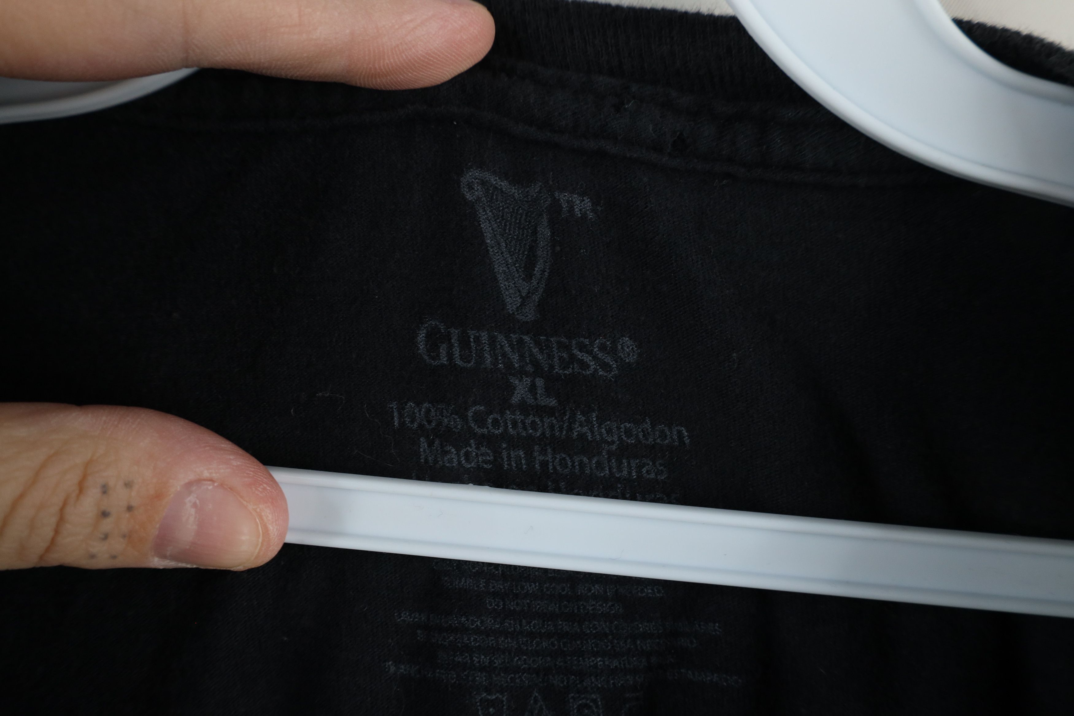 Vintage Vintage Guinness Beer Spell Out Extra Stout Ireland T-Shirt Size US XL / EU 56 / 4 - 7 Thumbnail