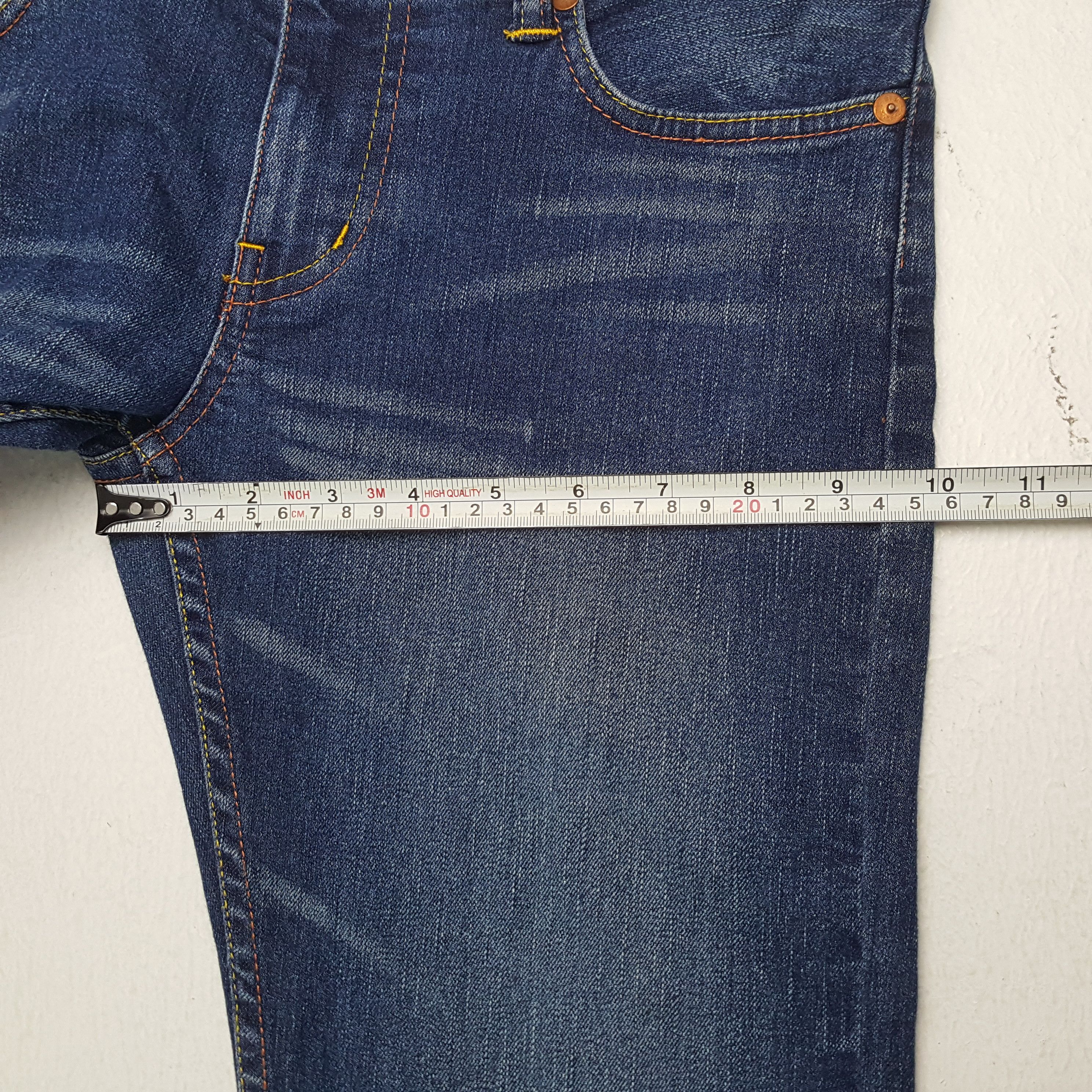 Evisu EVISU Japanese Brand Streetwear Custom Daicock Jeans Size 31" - 9 Thumbnail