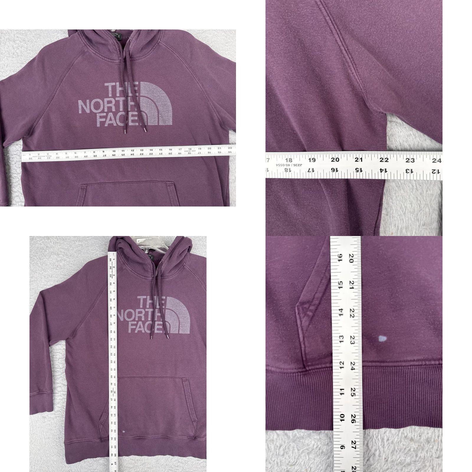 The North Face The North Face Hoodie Womens XL Purple Pullover Half Dome Logo Jersey Sweatshirt Size XL / US 12-14 / IT 48-50 - 8 Thumbnail