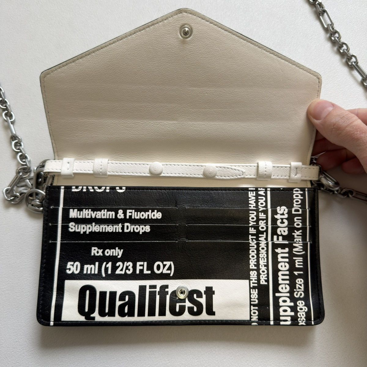 Maison Margiela A/W 18 ‘Vitamin Supplements’ Print Mini Hand Bag Size ONE SIZE - 13 Thumbnail