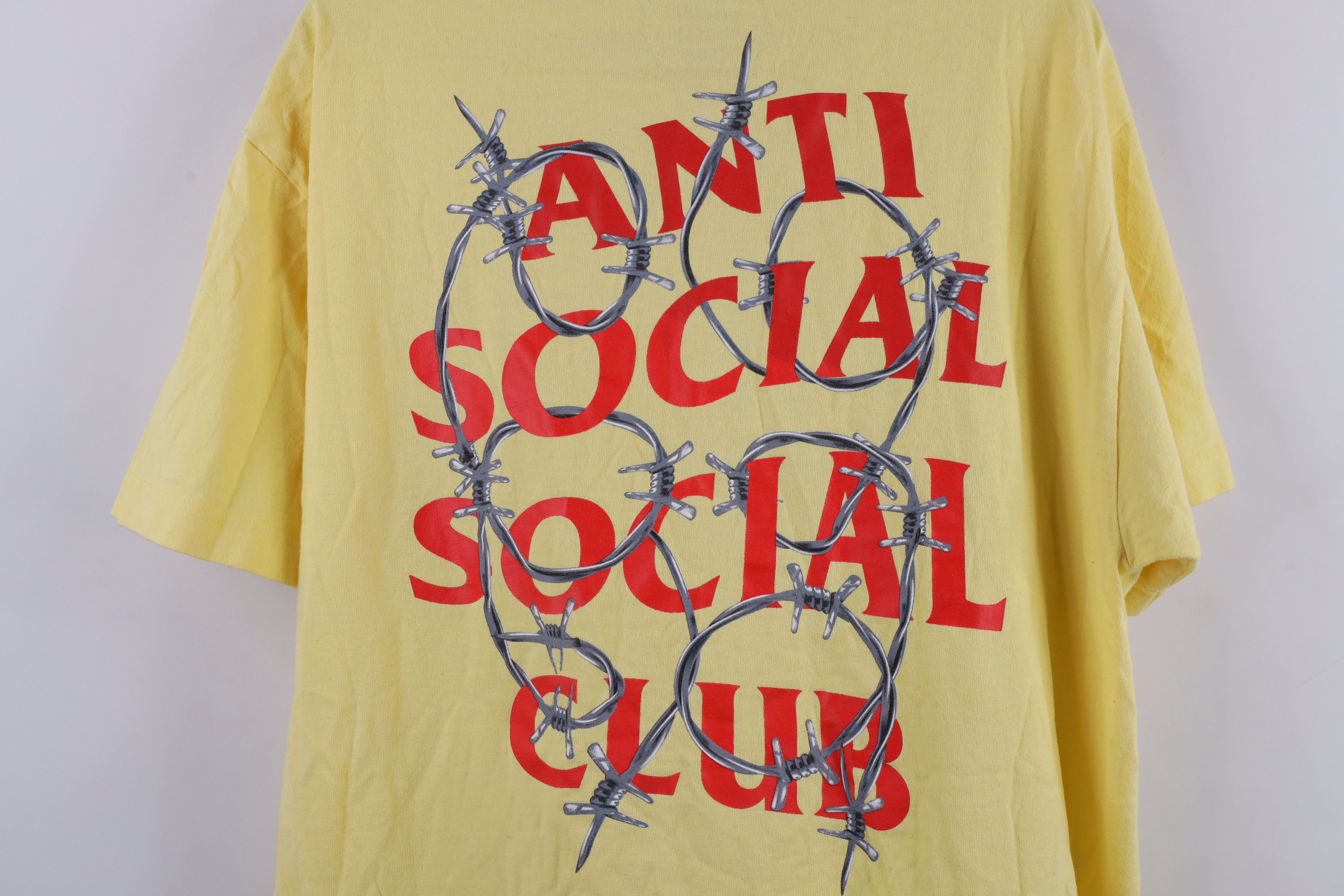 Anti Social Social Club × Vintage Anti Social Social Club Barbed Wire Short Sleeve T-Shirt USA Size US L / EU 52-54 / 3 - 8 Thumbnail