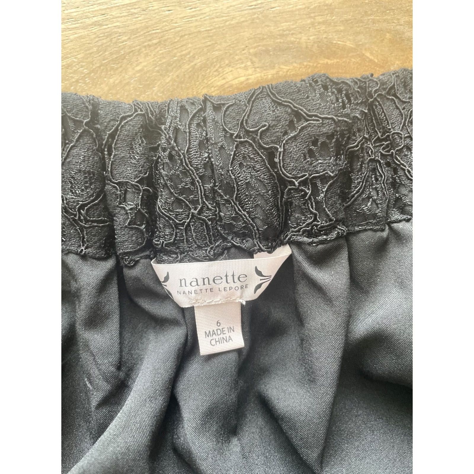 Nanette Lepore Nanette Lepore Off the Shoulder Lace Midi Dress Womens Size 6 Cocktail Party NWT Size M / US 6-8 / IT 42-44 - 5 Thumbnail