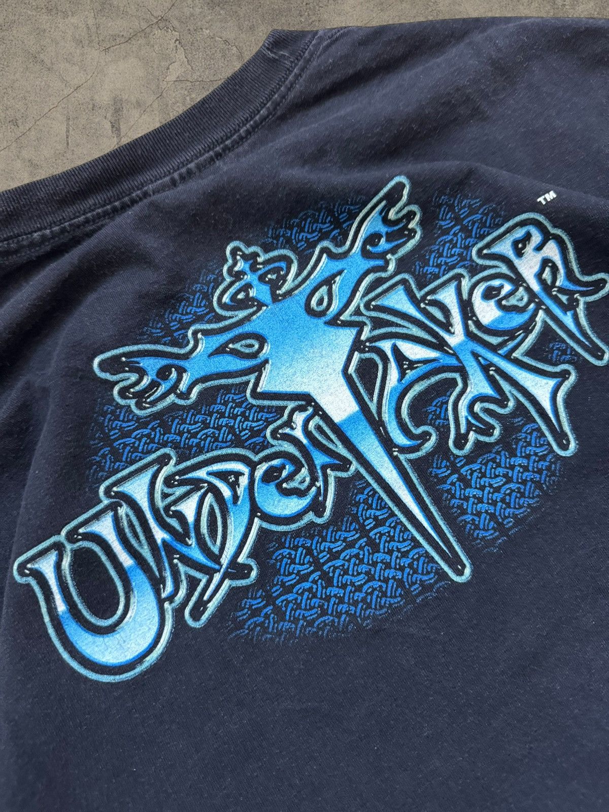 WWF 2000 Undertaker Last Ride WWF Vintage Tee Size US XL / EU 56 / 4 - 9 Thumbnail