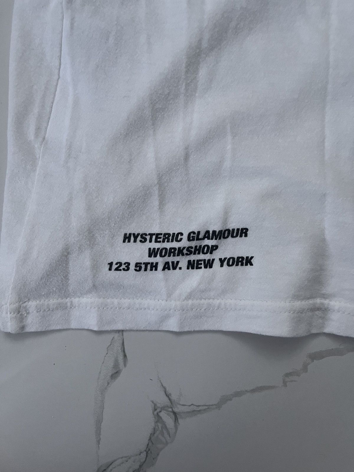 Hysteric Glamour HYSTERIC GLAMOUR WORKSHIP BIG BOOBS LADY Y2K VINTAGE TEE Size US S / EU 44-46 / 1 - 5 Thumbnail