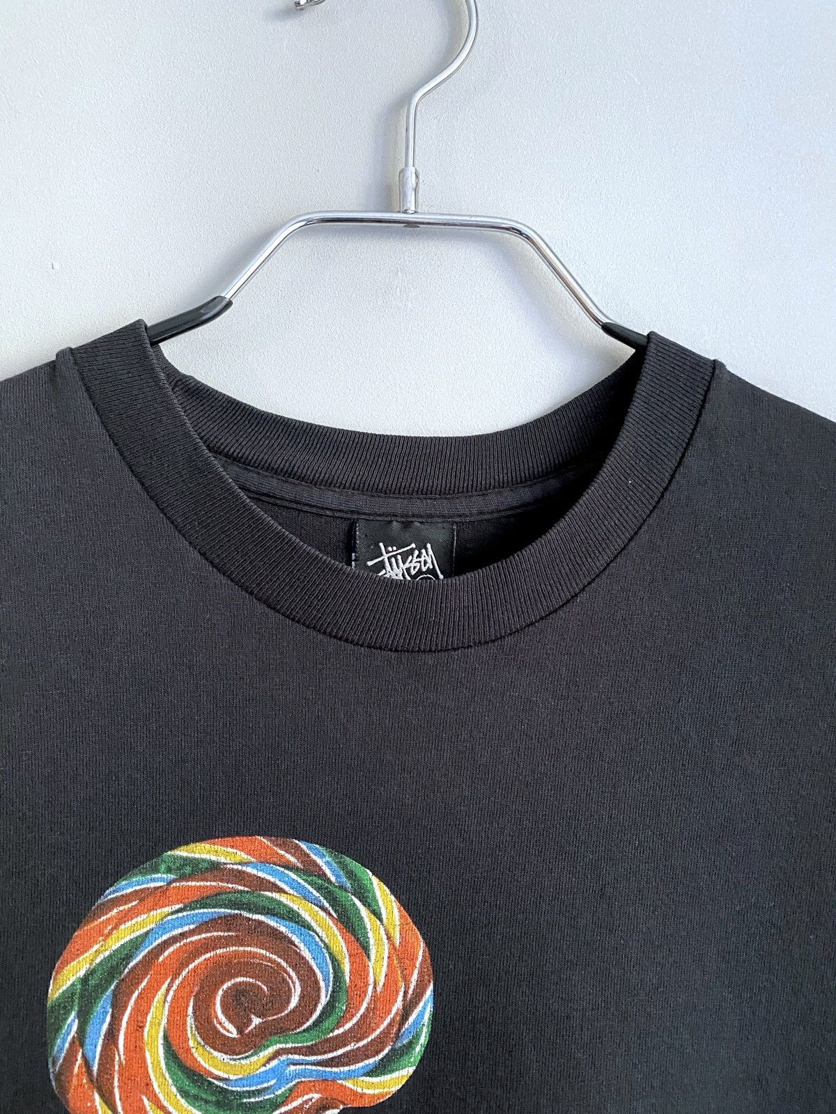 Stussy × Vintage Stussy Vintage T-Shirt RUN D.M.C. Sucker MC's Lollipop Print Size US M / EU 48-50 / 2 - 7 Thumbnail