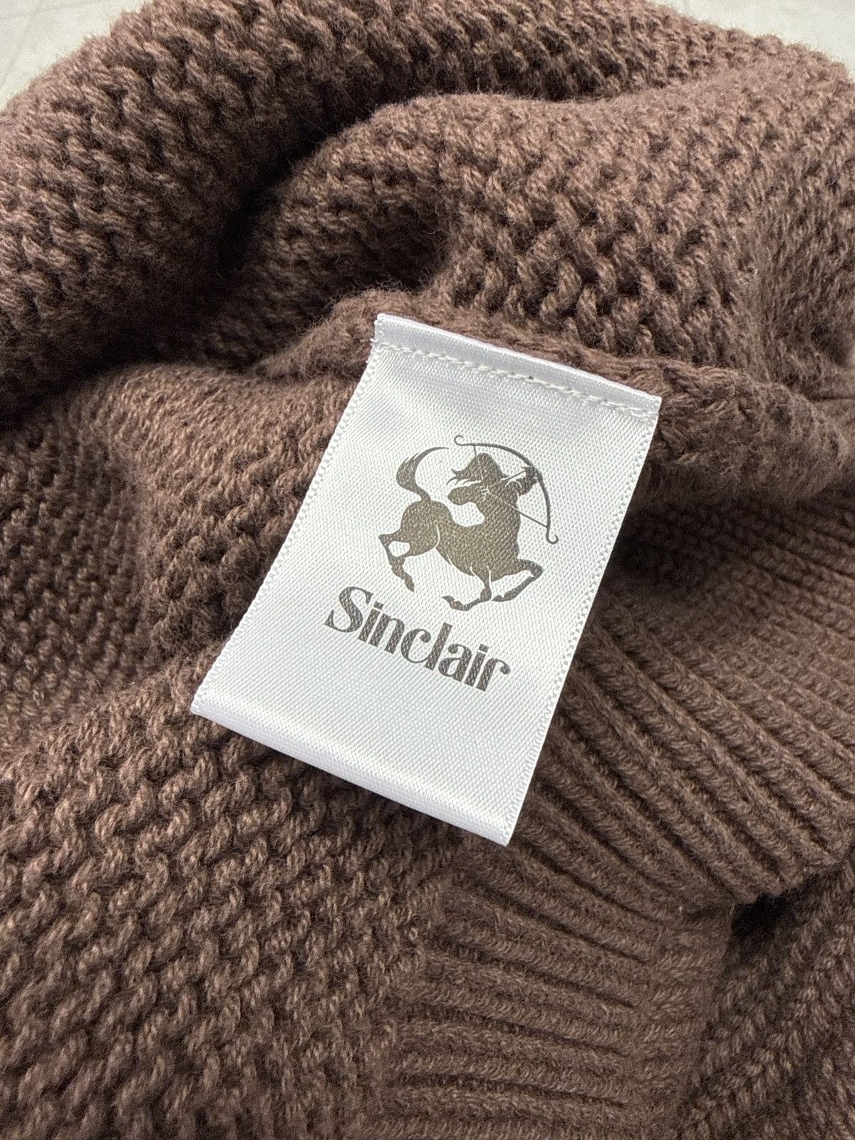 Sinclair Global Sinclair Global Brown Twill Sweater Size US XL / EU 56 / 4 - 3 Thumbnail