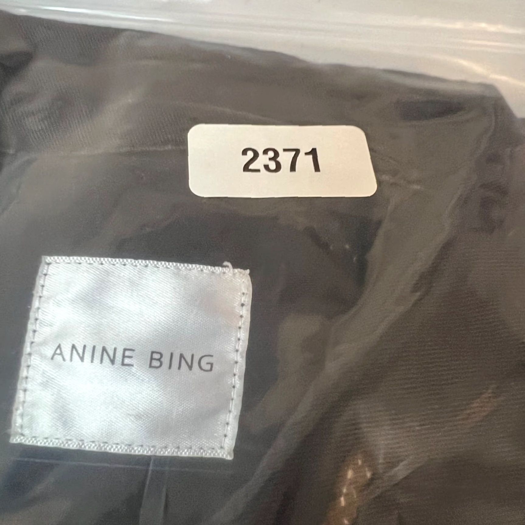 Anine Bing ANINE BING Jacket Womens Size XS Black Utility Military 100% Cotton Button Long Sleeve Casual Military Jacket Womens XS Black ANINE BING Size XS / US 0-2 / IT 36-38 - 8 Thumbnail