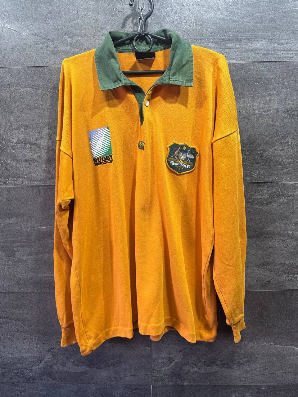 Canterbury of New Zealand Wallabies Rugby Shirt World Cup 1995 Australia Canterbury Size US L / EU 52-54 / 3 - 1 Thumbnail
