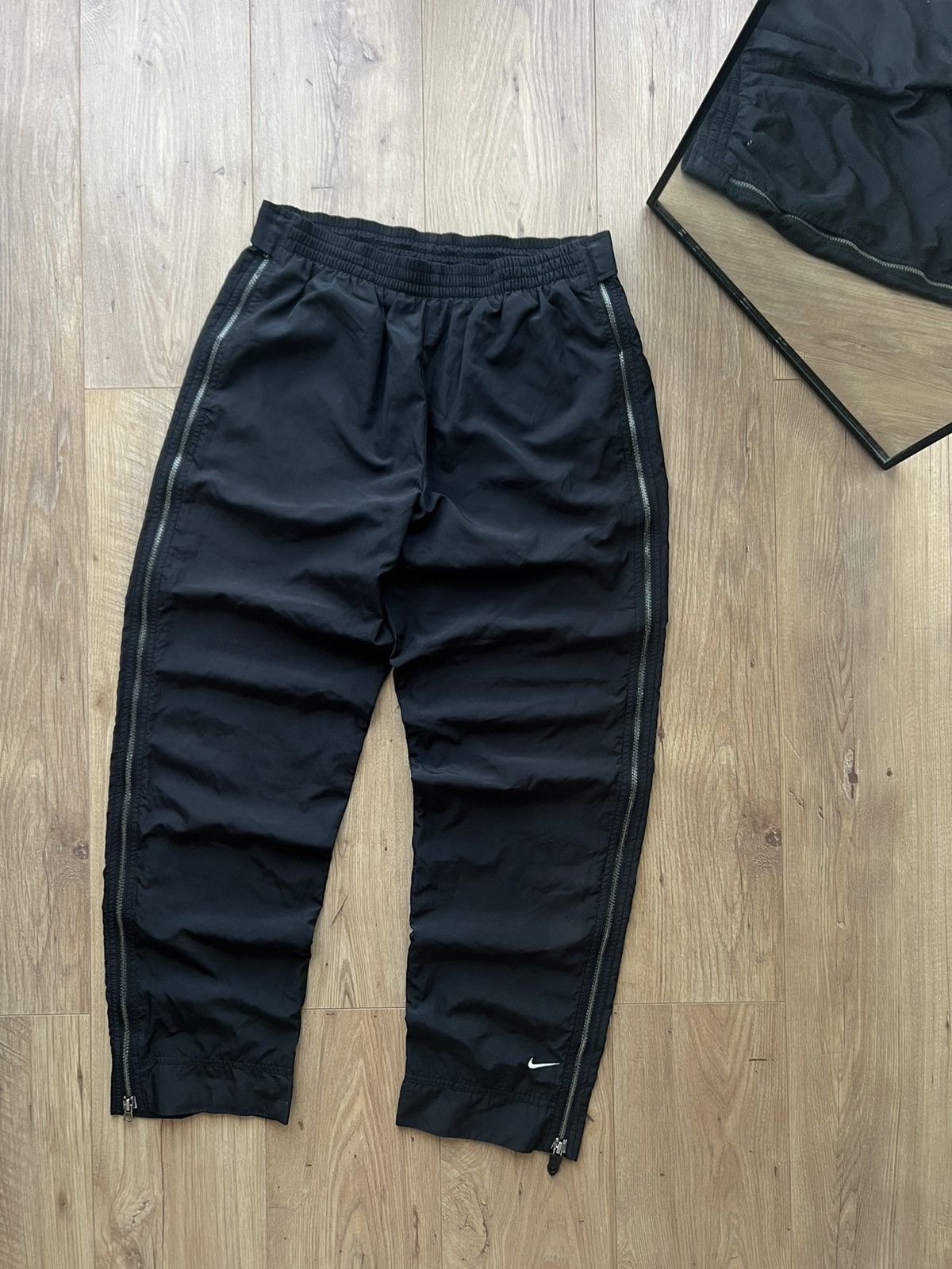 Nike 00’s NIKE X ANDRE AGASSI FULL ZIP VINTAGE BAGGY TRACK PANTS Size US 34 / EU 50 - 1 Thumbnail