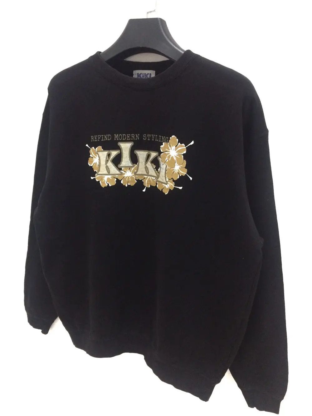 Vintage Vintage Kiki Spell Out Sweatshirt Size US L / EU 52-54 / 3 - 2 Thumbnail