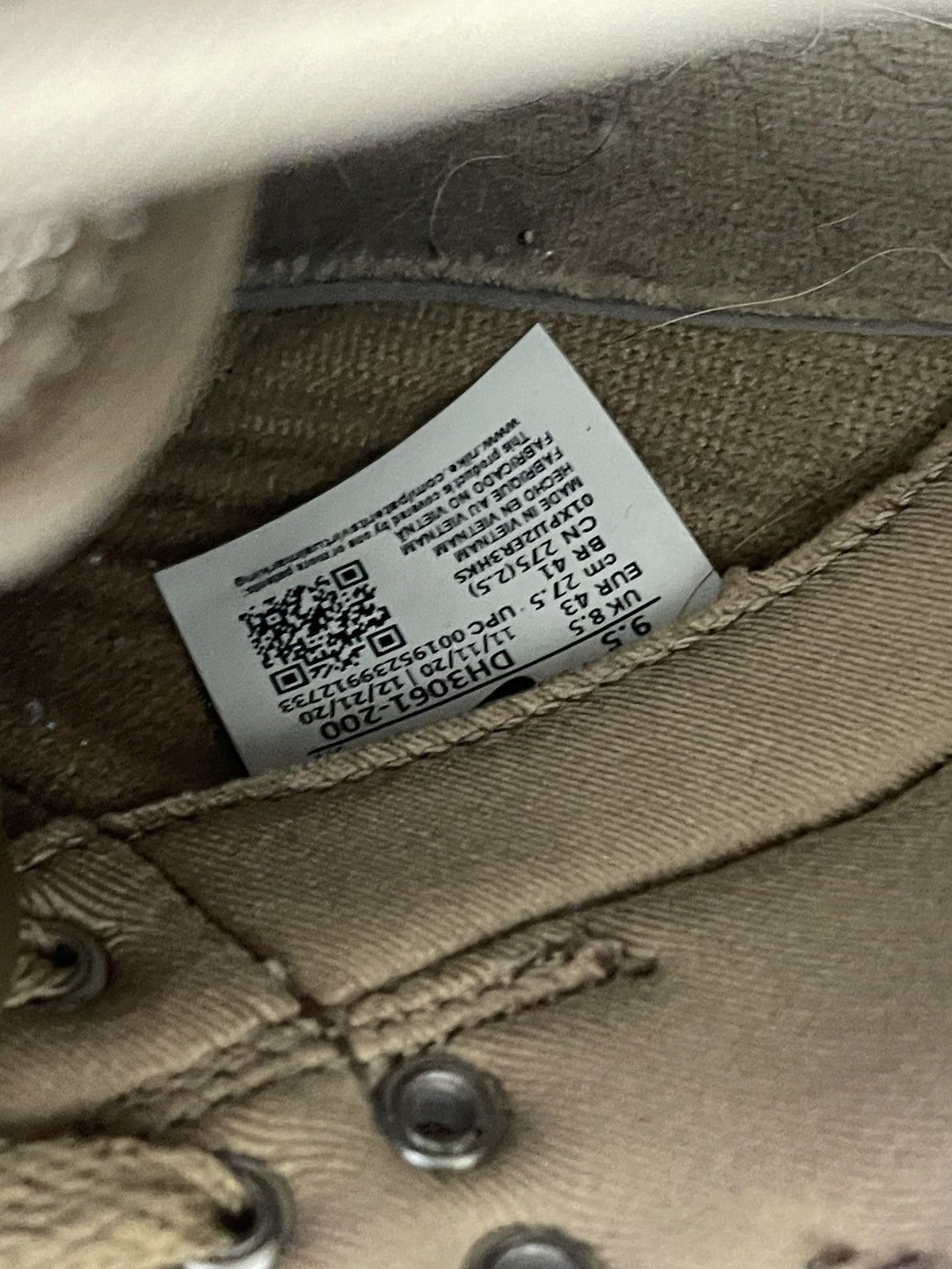Nike Nike Dunk Undefeated “Canteen” Size US 9.5 / EU 42-43 - 6 Thumbnail