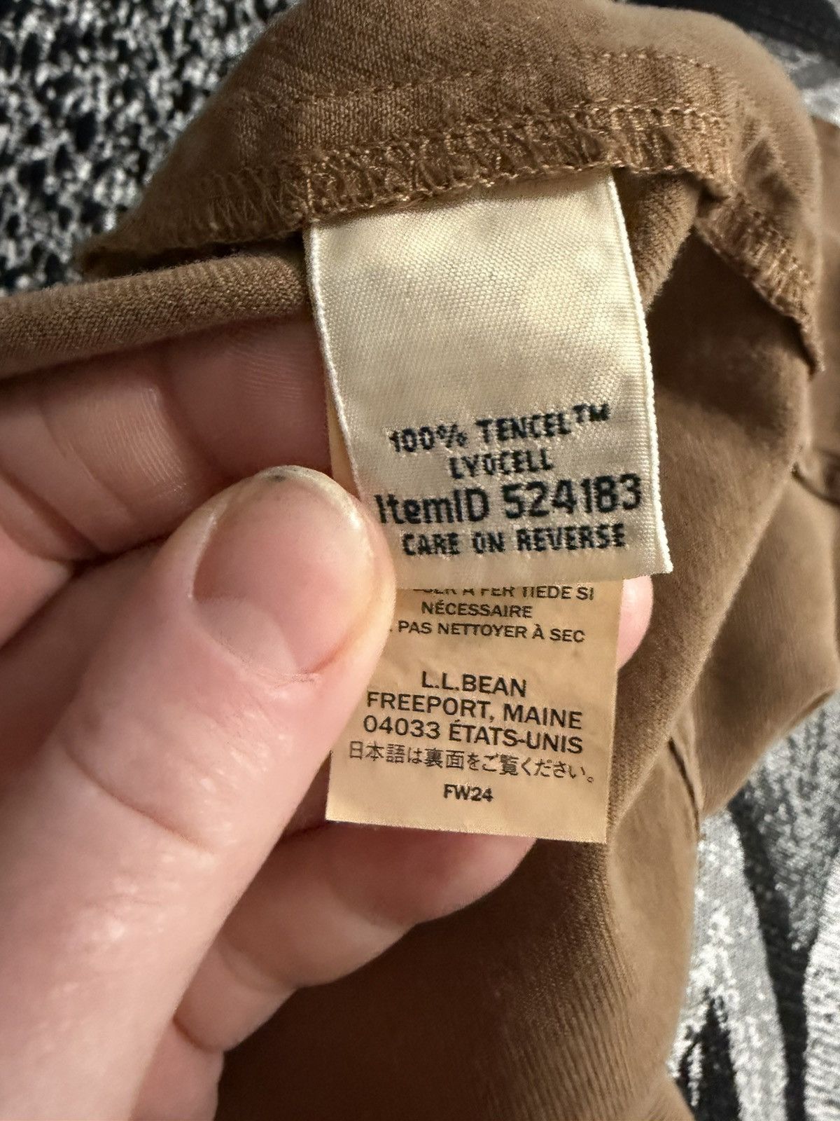 L.L. Bean LL Bean Tyncell Burton Down Shirt Brown Size 2X. Size US XXL / EU 58 / 5 - 6 Thumbnail