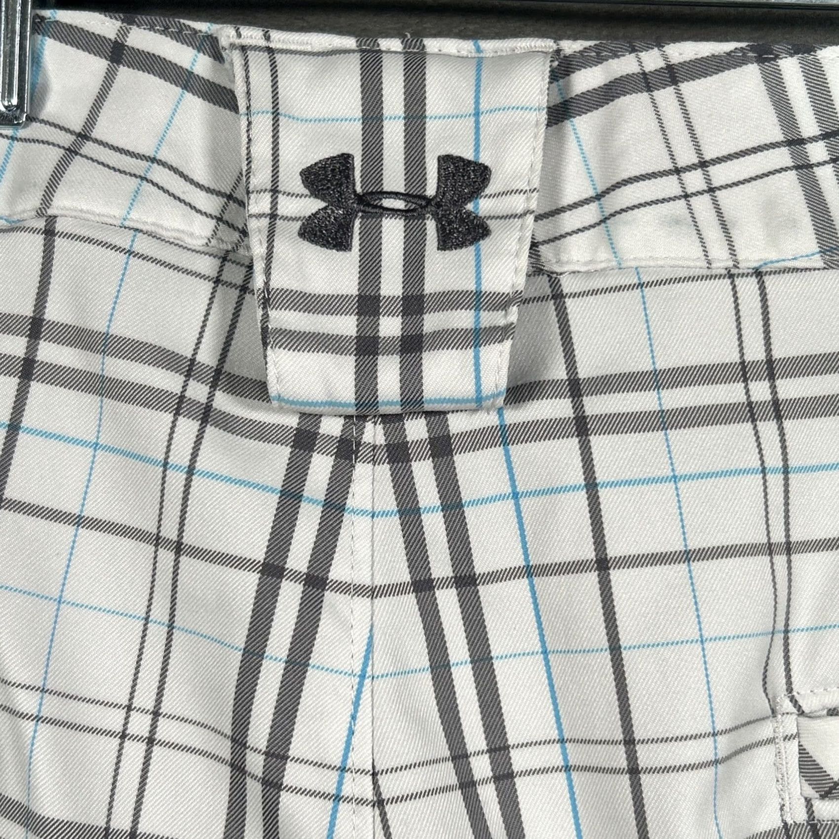 Under Armour Under Armour Golf Shirt Plaid Chino Performance Preppy Casual 36R Size US 38 / EU 54 - 6 Thumbnail