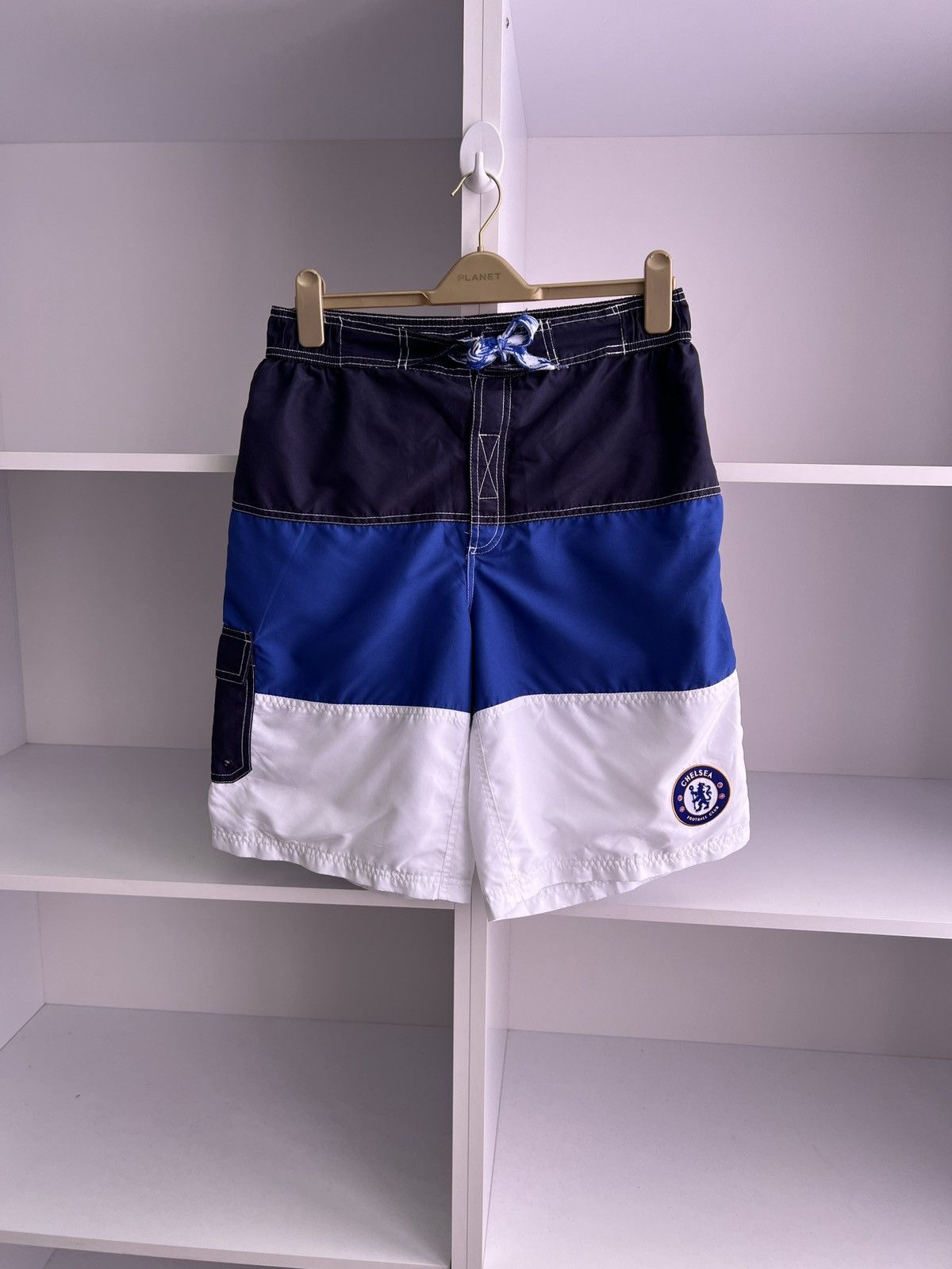 Chelsea Soccer × Vintage Vintage Chelsea Rare Shorts Size US 33 - 3 Thumbnail