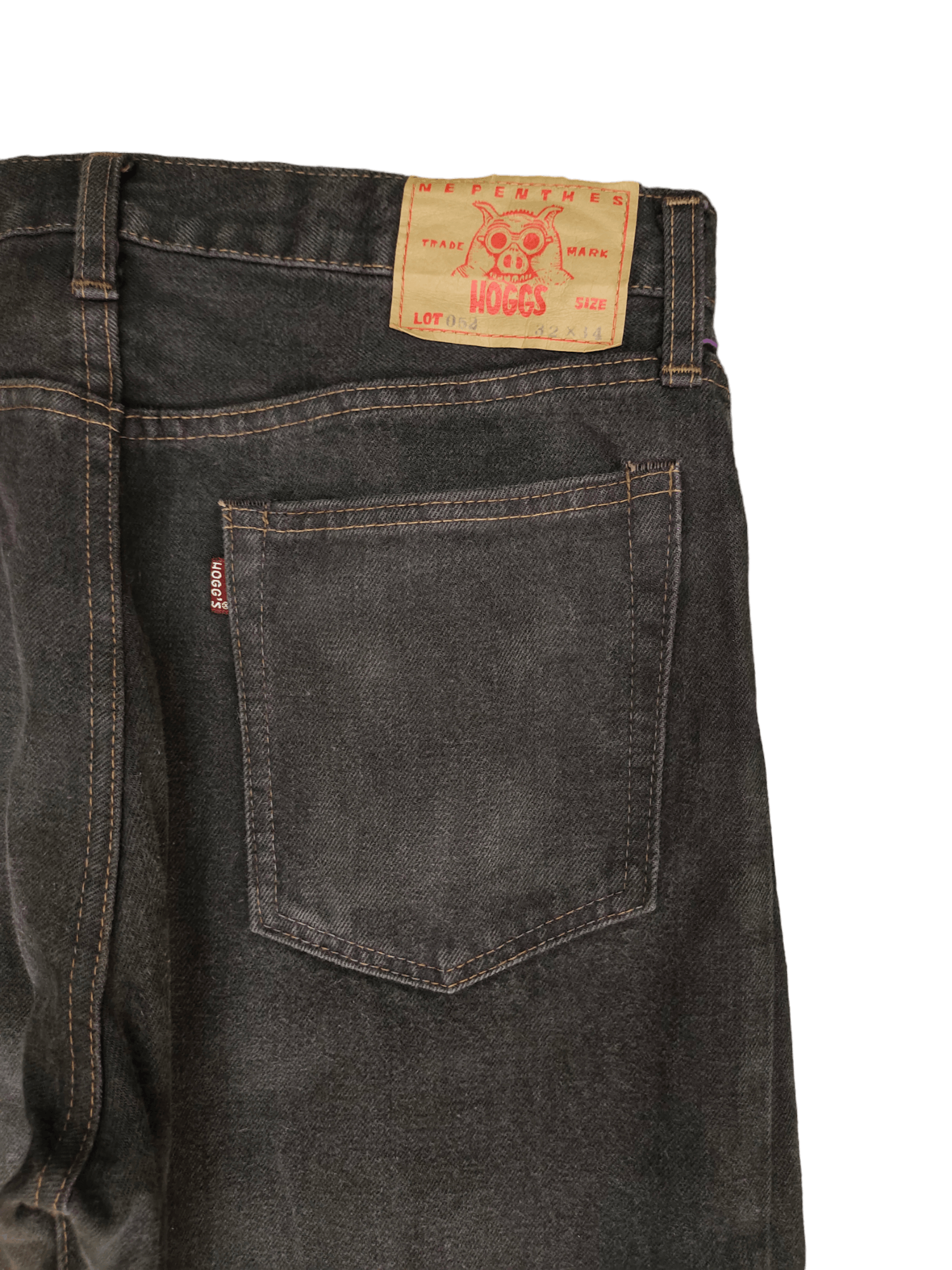 Needles Vintage 90s Hoggs Nepenthes Lot 052 Selvedge Denim Jeans Size US 32 / EU 48 - 12 Thumbnail