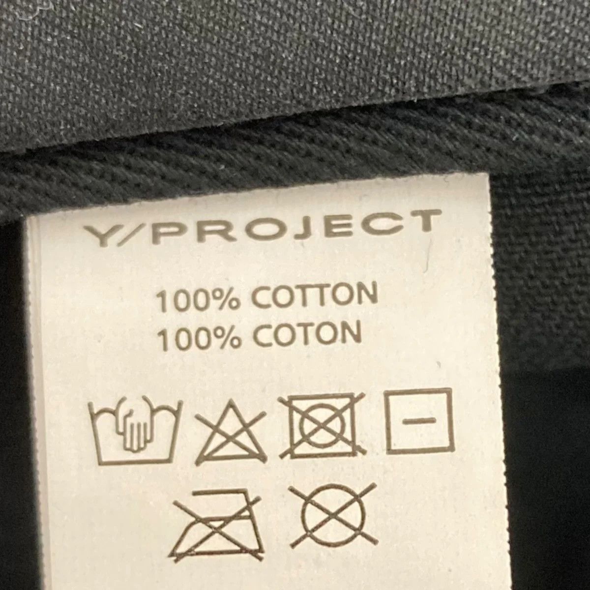 Y/Project Embroidered Logo Cap Size ONE SIZE - 7 Thumbnail