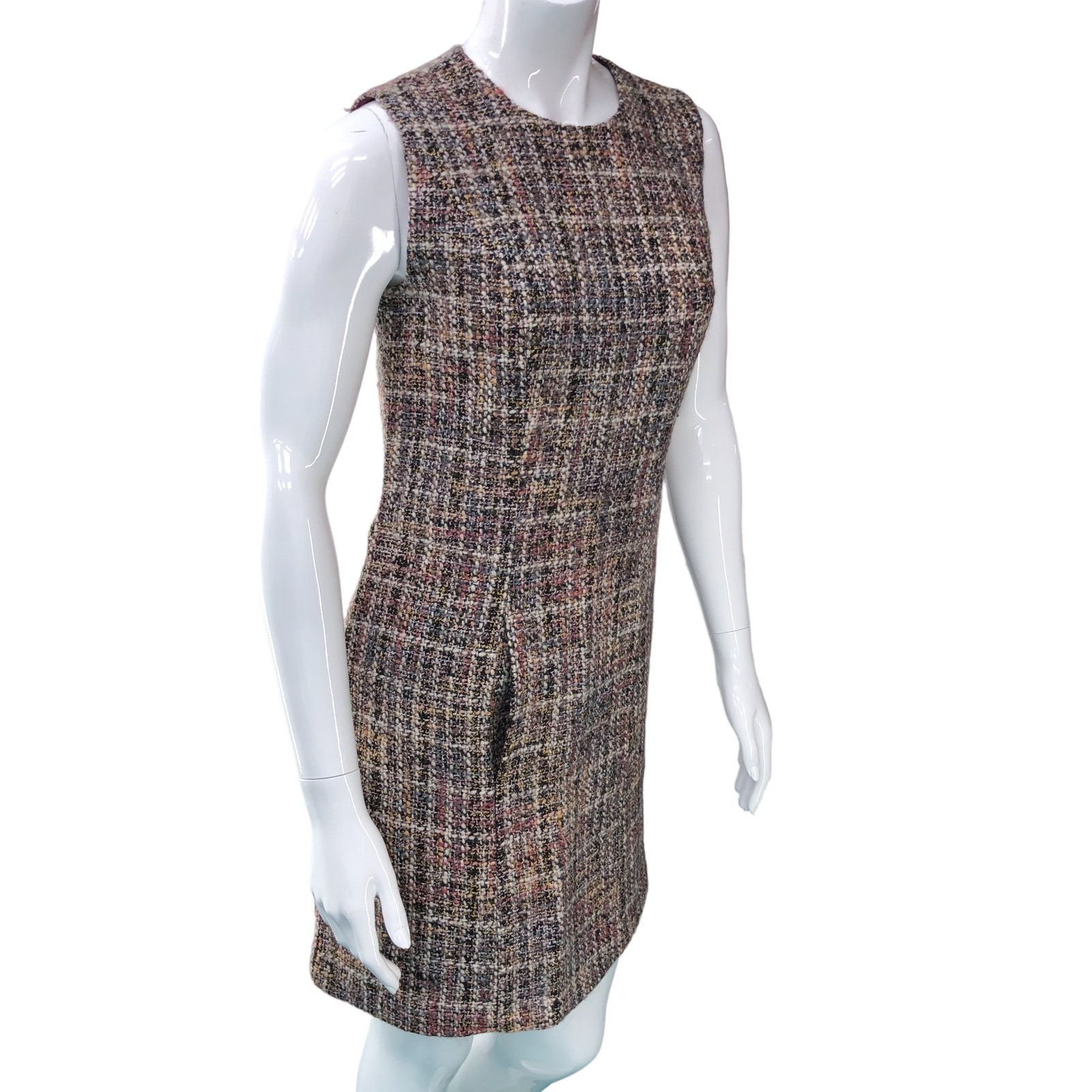 Other Gal Meets Glam Womens Sz 0 Ramona Tweed Shift Pencil Dress Size XS / US 0-2 / IT 36-38 - 15 Thumbnail