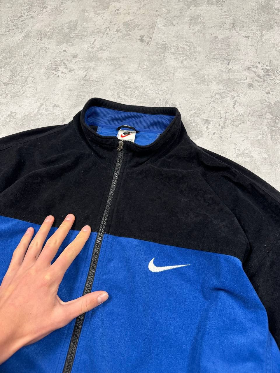 Nike Vintage Nike Velure Zip Sweatshirt Size XL Size US XL / EU 56 / 4 - 6 Thumbnail