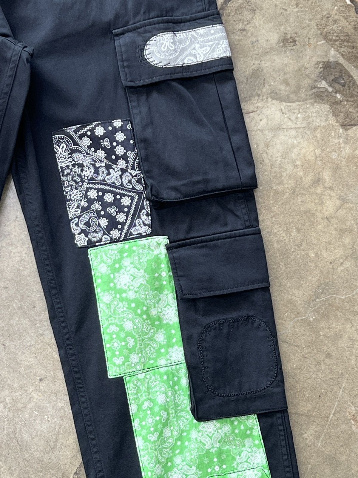 Xlarge Xlarge Patchwork Cargo Black Sz. 34 Size US 34 / EU 50 - 5 Thumbnail