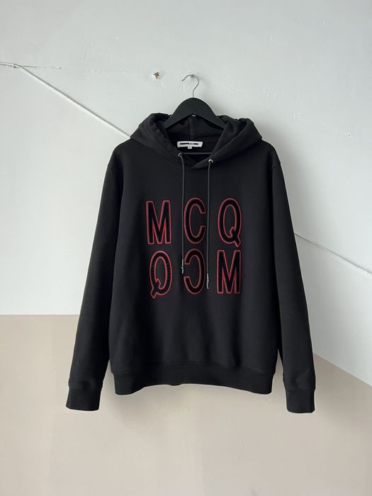 Alexander McQueen MCQ LOGO HOODIE Grailed