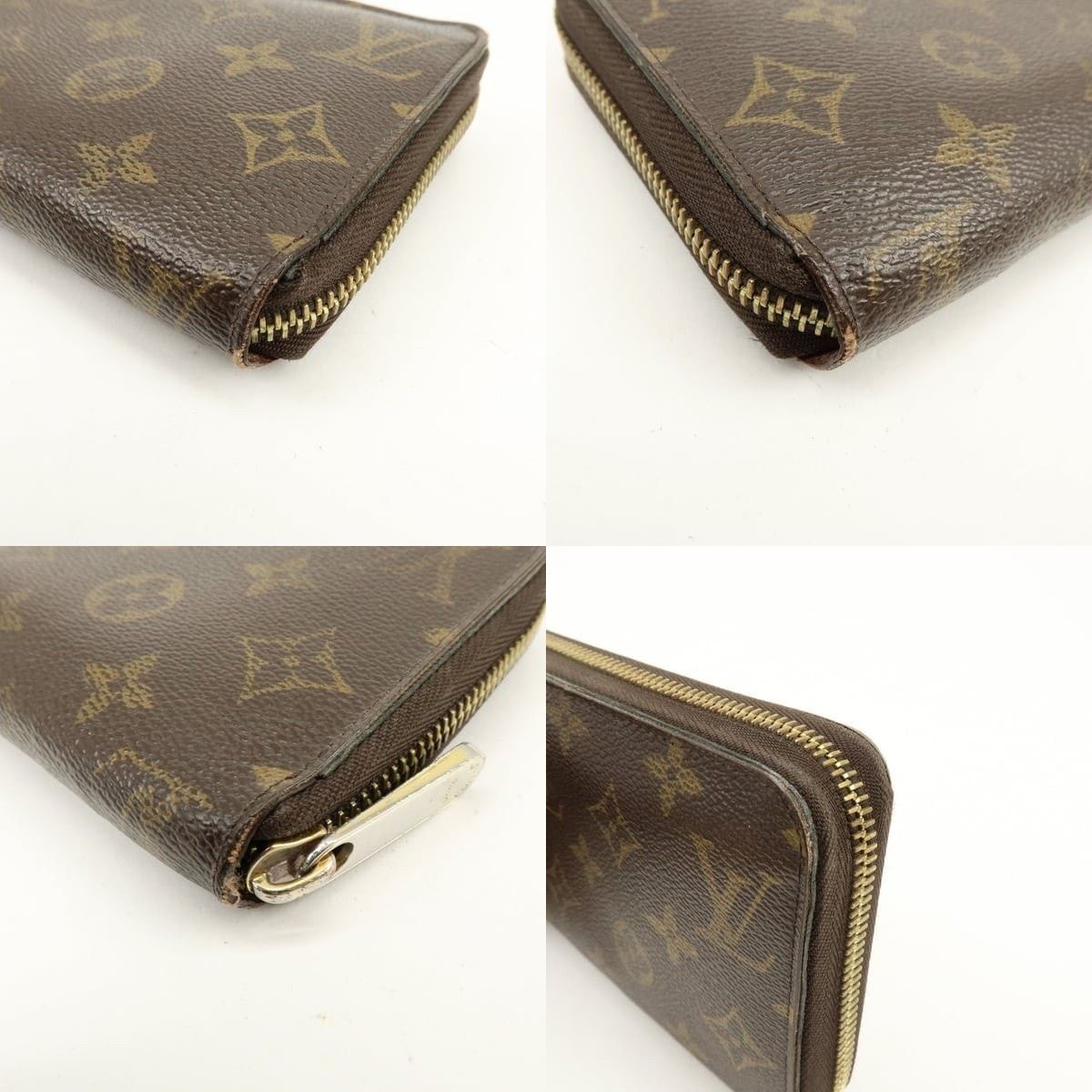 Louis Vuitton Louis Vuitton Monogram Zippy Wallet Brown Size ONE SIZE - 4 Thumbnail