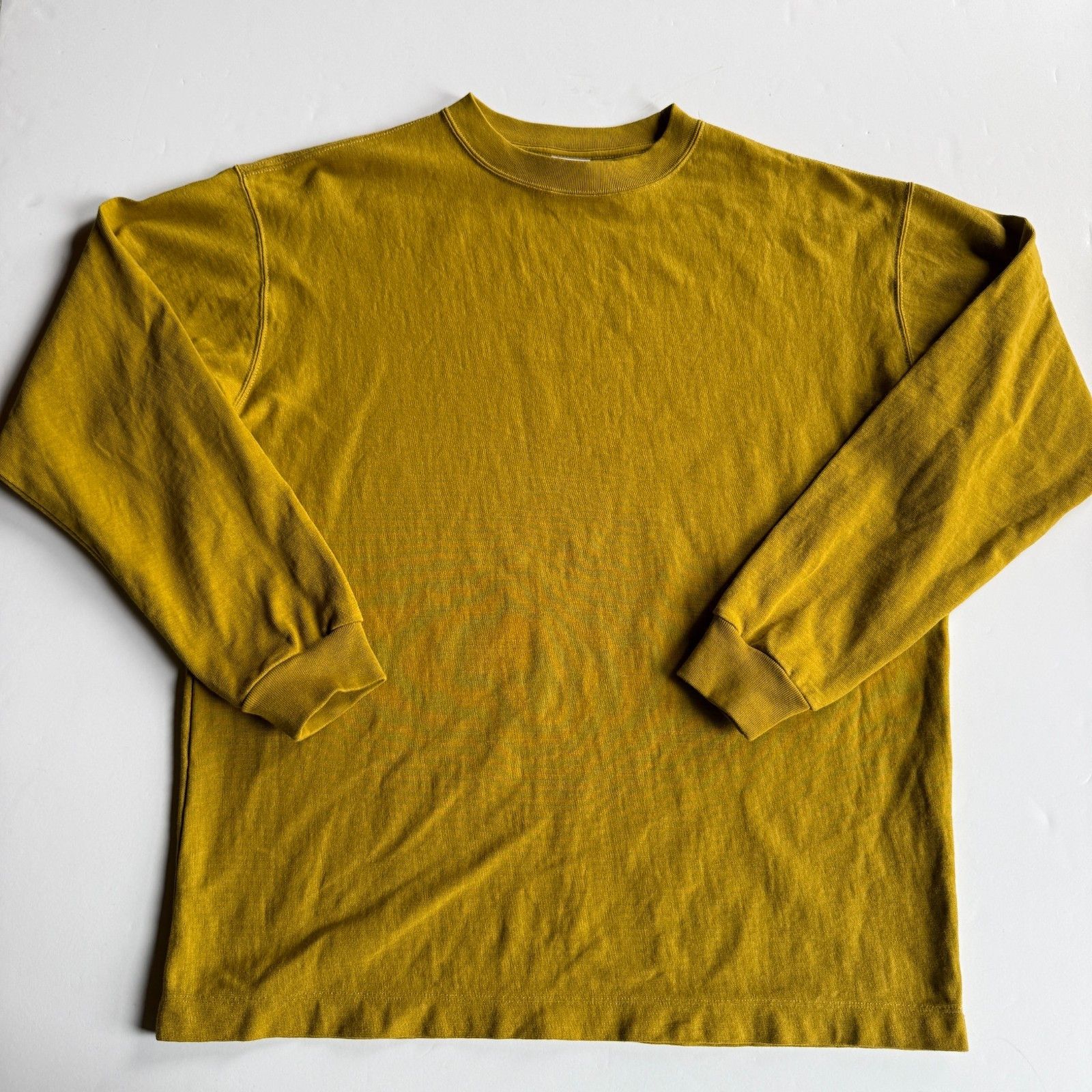 United Arrows United Arrows Beauty & Youth Heavy LS Mustard Yellow T-Shirt Size US L / EU 52-54 / 3 - 1 Thumbnail