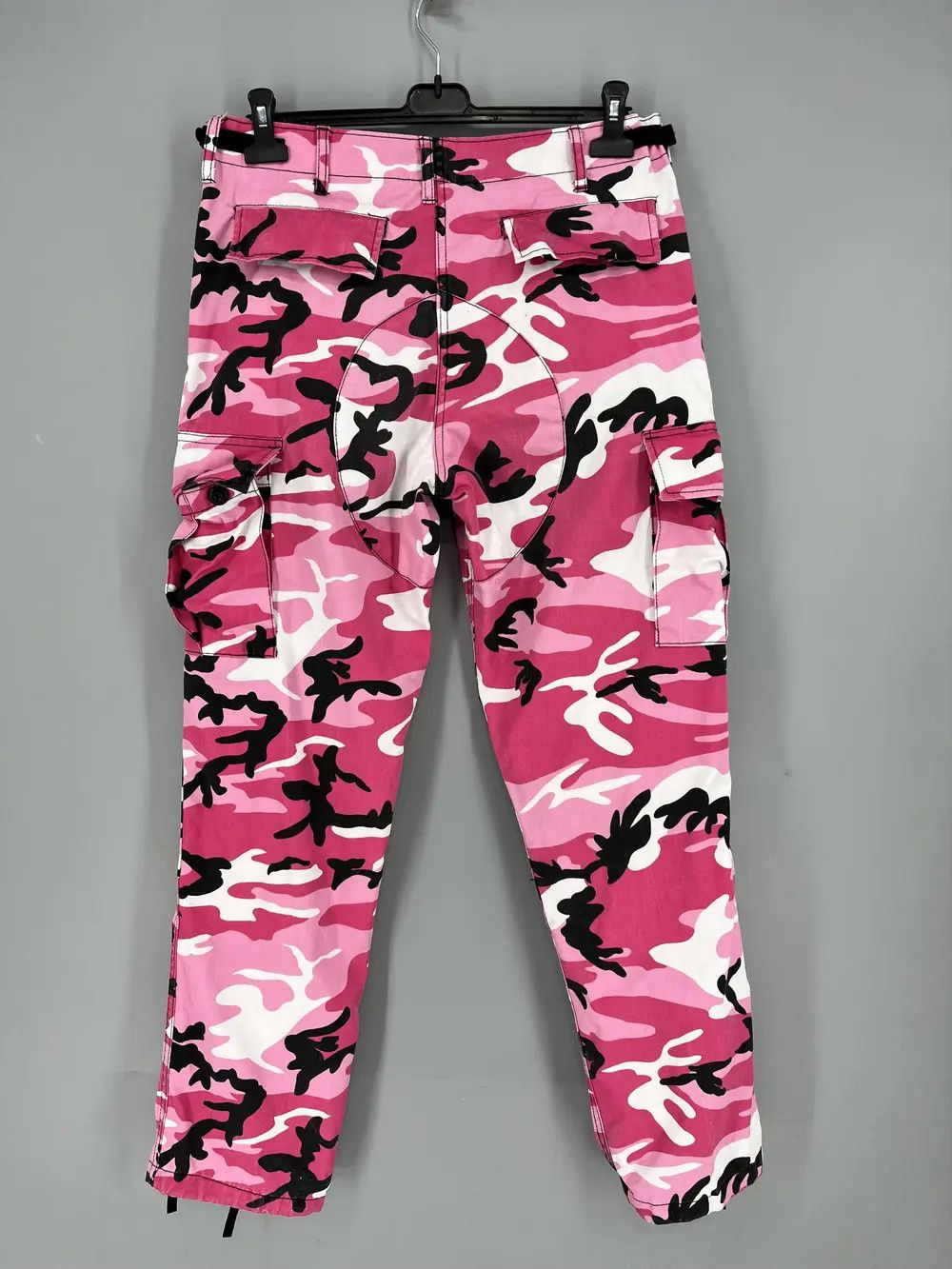Vintage Pink Camo BDU Cargo Pants Design Style Travis Scott Size 32" / US 10 / IT 46 - 7 Thumbnail