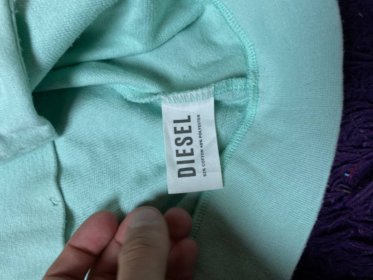Diesel Zip Hoodie Print DIESEL Streetwear Y2K Size L / US 10 / IT 46 - 13 Thumbnail