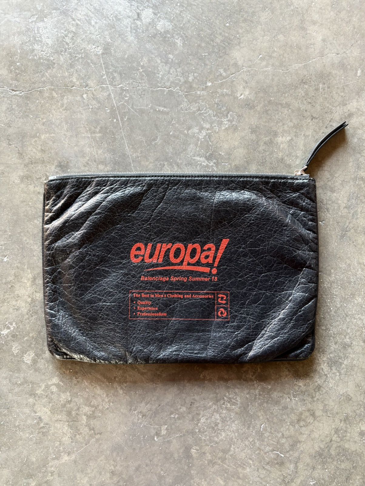 Balenciaga Balenciaga SS18 ''Europa!'' Clutch Bag Size ONE SIZE - 1 Thumbnail