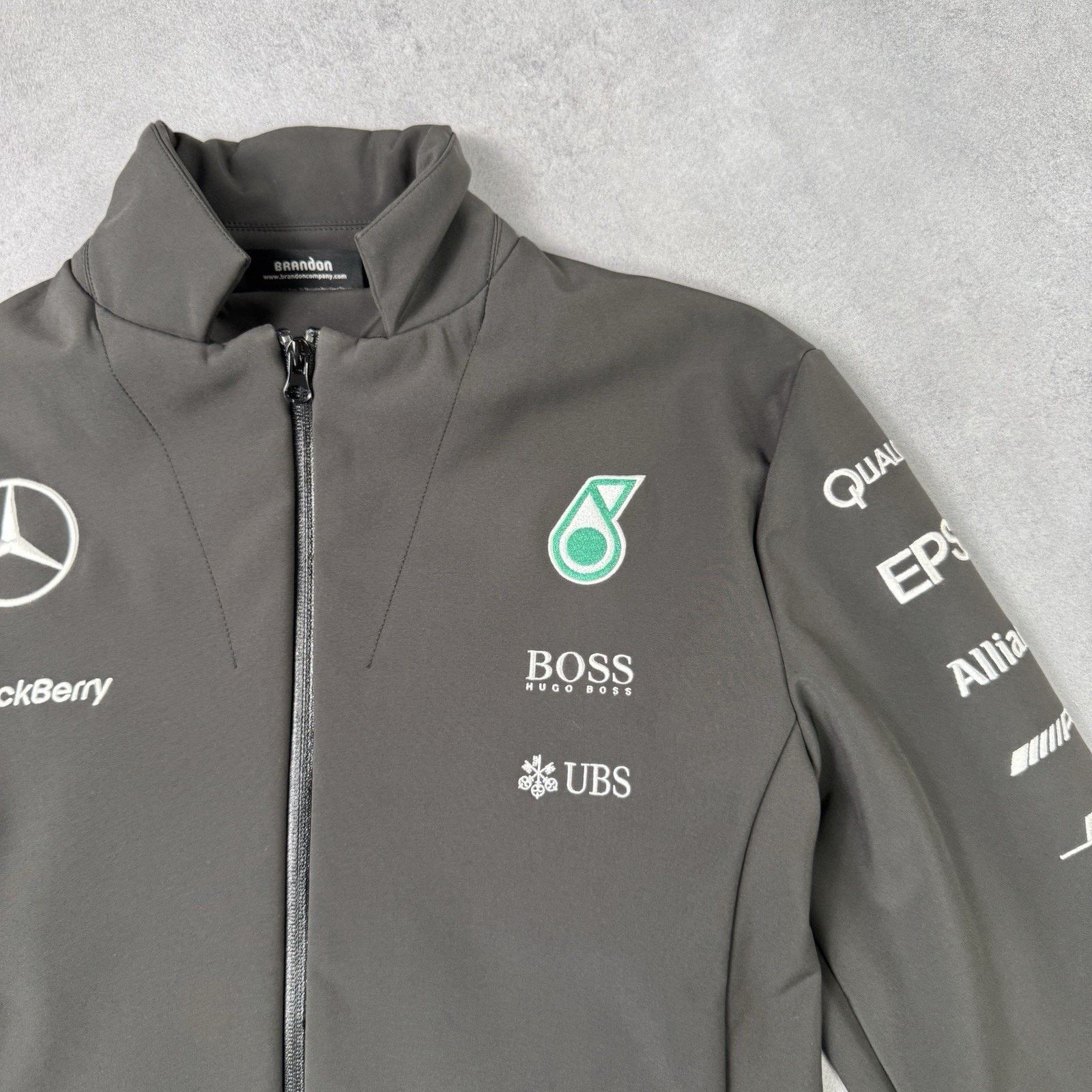 Mercedes-Benz Hugo Boss Mercedes-AMG Petronas F1 Team Softshell Jacket S Size US S / EU 44-46 / 1 - 11 Thumbnail