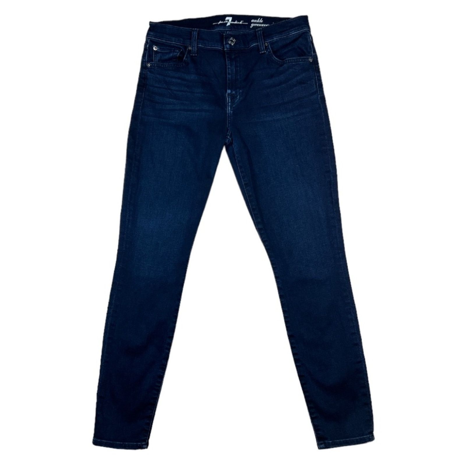 7 For All Mankind Blue Jeans Size 29