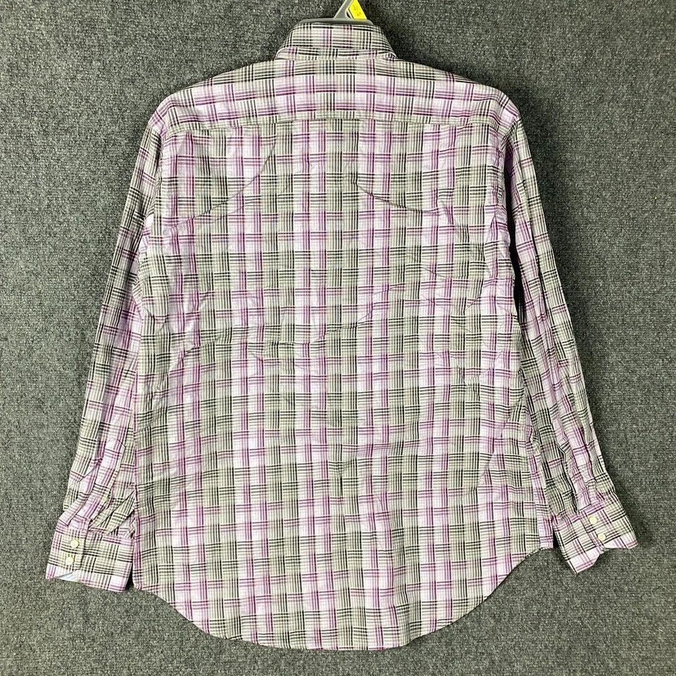 Thomas Dean Thomas Dean Button Up Shirt Men's Large 100% Pima Cotton L Size US L / EU 52-54 / 3 - 7 Thumbnail
