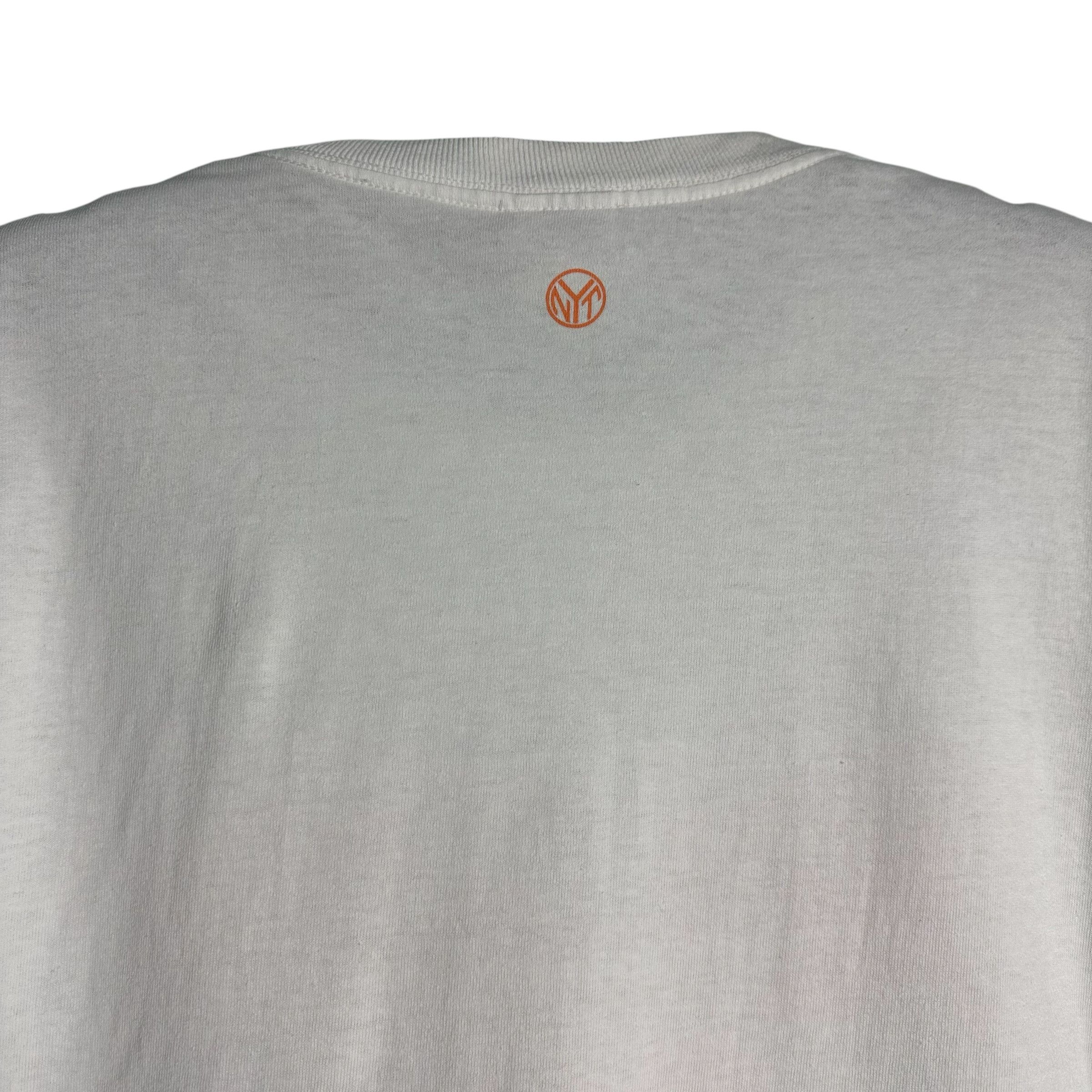 Anvil × Vintage 🔥RARE🔥Vintage New York City Spell Out T-shirt Size US XL / EU 56 / 4 - 4 Thumbnail
