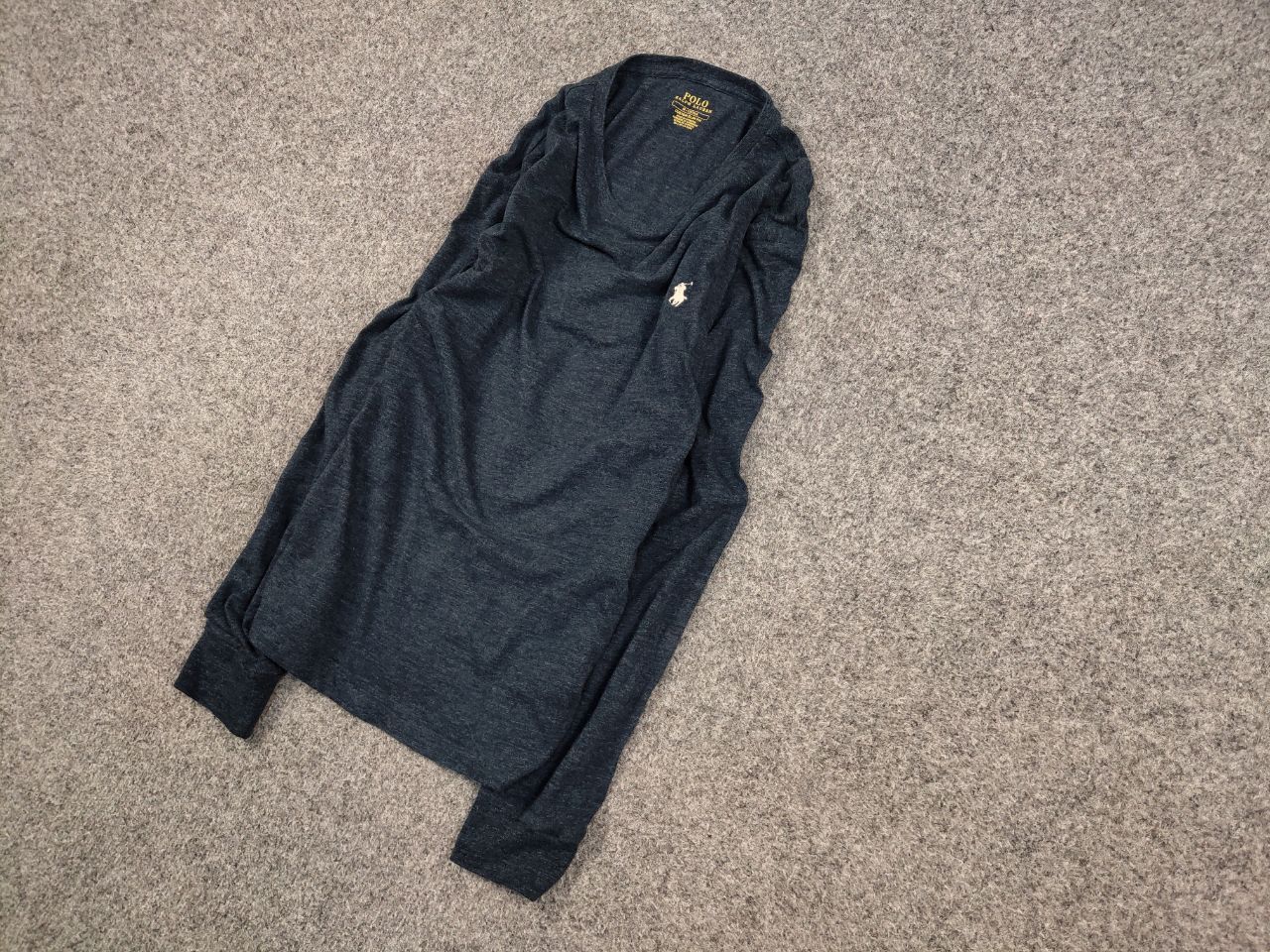 Polo Ralph Lauren Polo Ralph Lauren light long sleeve Dark Blue logo t shirt Size US M / EU 48-50 / 2 - 3 Thumbnail