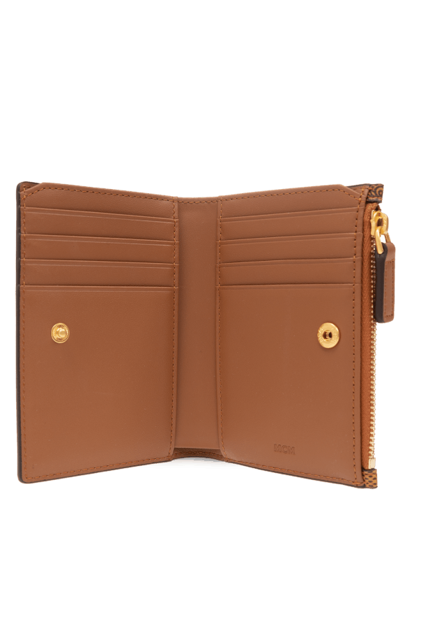 MCM o1mt1gz0225 Size: OS / Mini Fold Wallet in Brown Size ONE SIZE - 4 Thumbnail