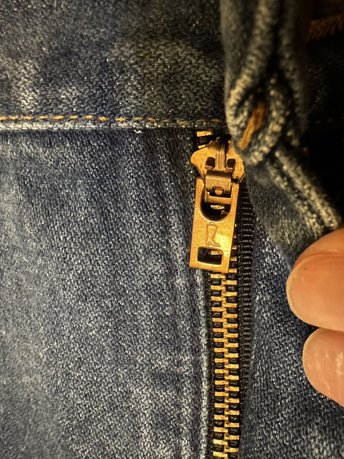 Wrangler Vintage Wrangler Mens Jeans Blue Size 33x32 Denim Straight Size US 33 - 3 Thumbnail