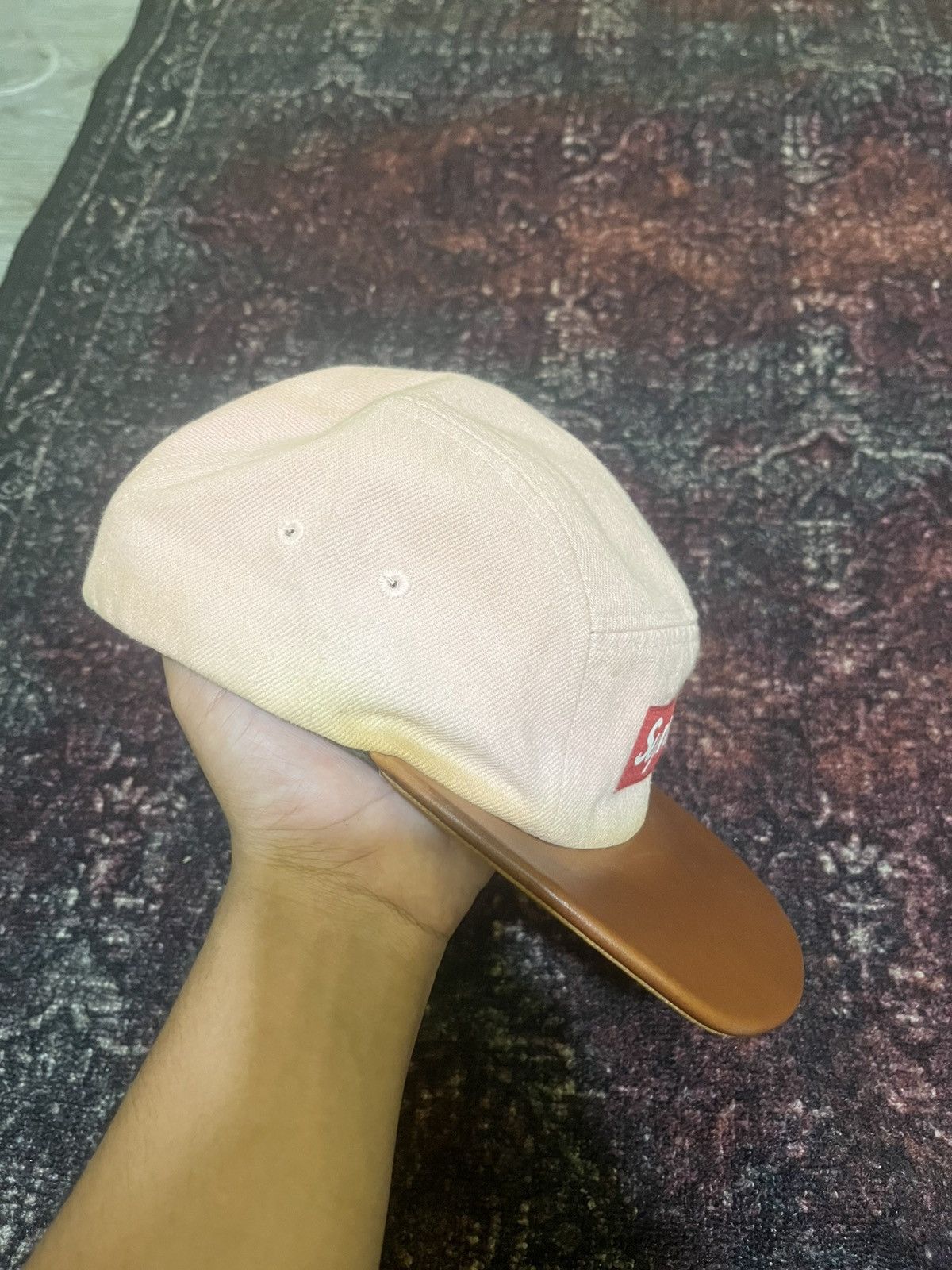Supreme SUPREME DENIM LEATHER VISOR Size ONE SIZE - 2 Thumbnail