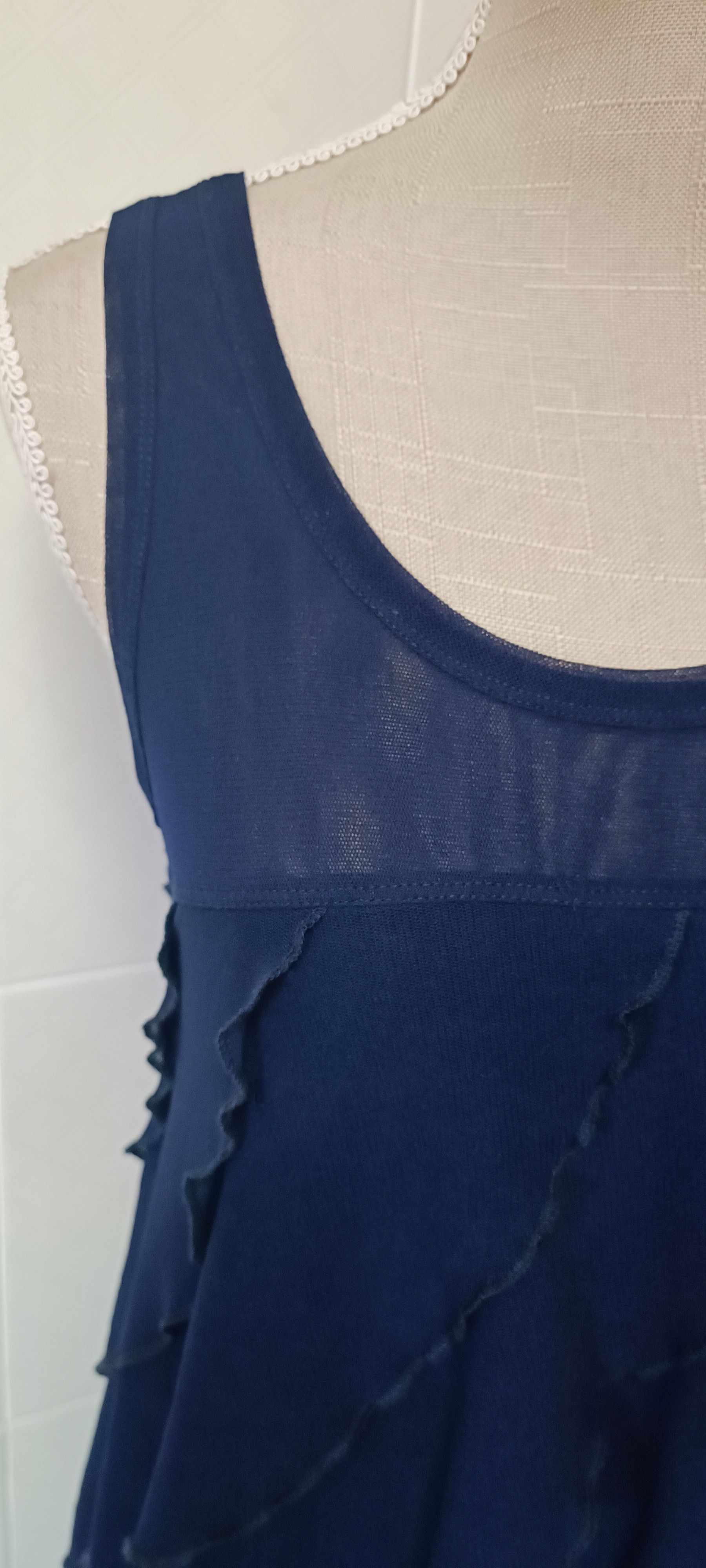 Jean Paul Gaultier 2000's _ Ruffles Tank dress Size L / US 10 / IT 46 - 23 Thumbnail
