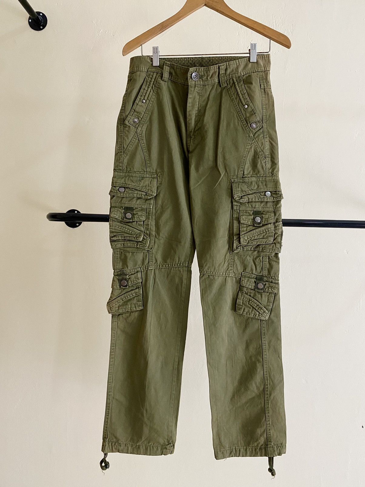 Hysteric Glamour 🔥 Rare Design Tactical Multi Pocket Army y2k style Size US 30 / EU 46 - 1 Thumbnail