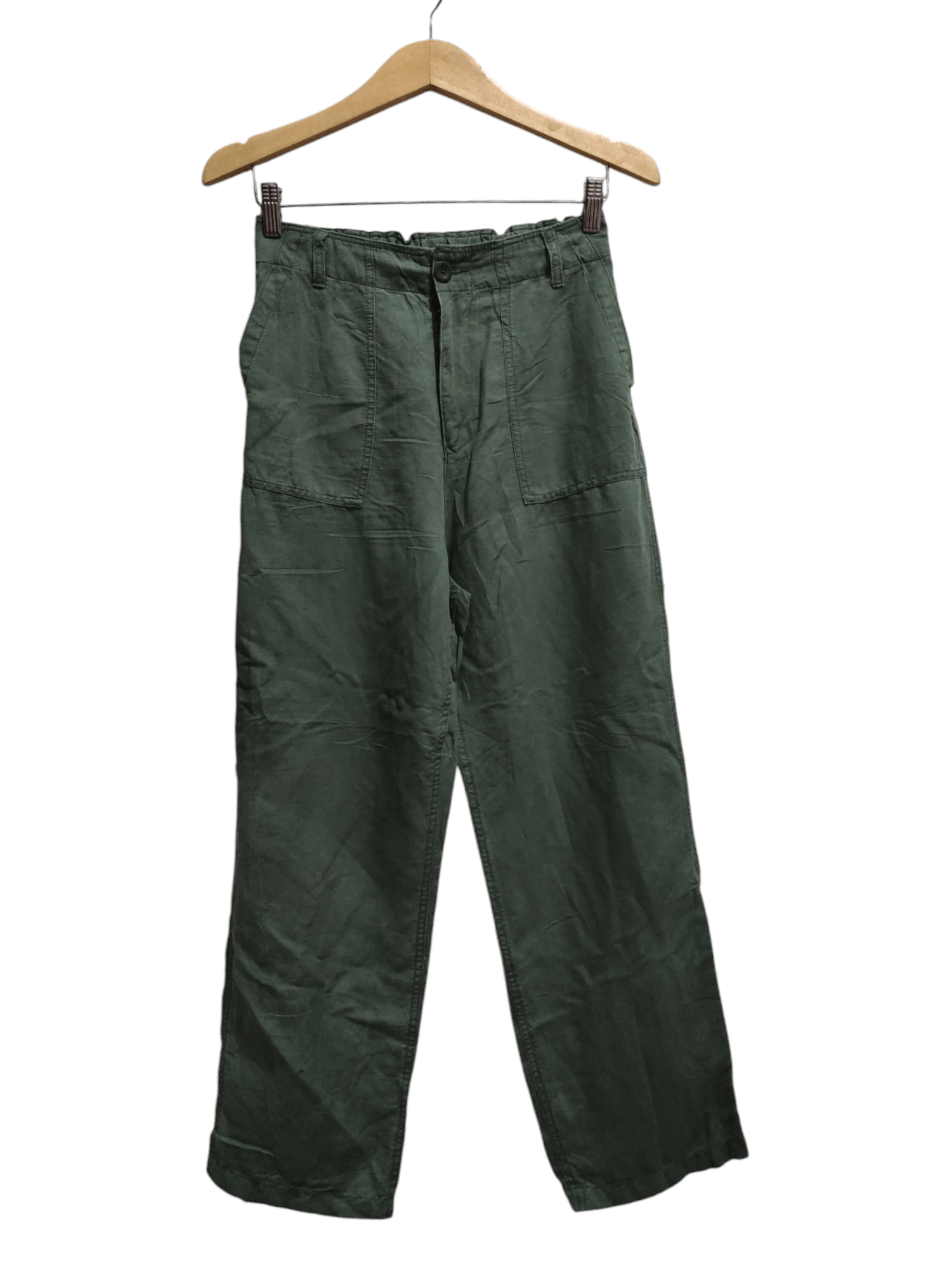 Global Work × Japanese Brand Global Work Fatigue Pants Green Army Size US 30 / EU 46 - 1 Thumbnail