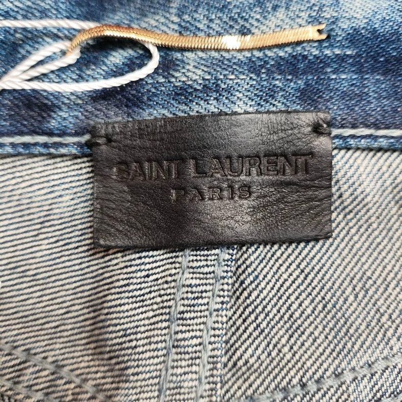 Saint Laurent Paris Saint Laurent Paris Saint Laurent Blue Denim Jeans-2506 Size US 26 / EU 42 - 4 Thumbnail