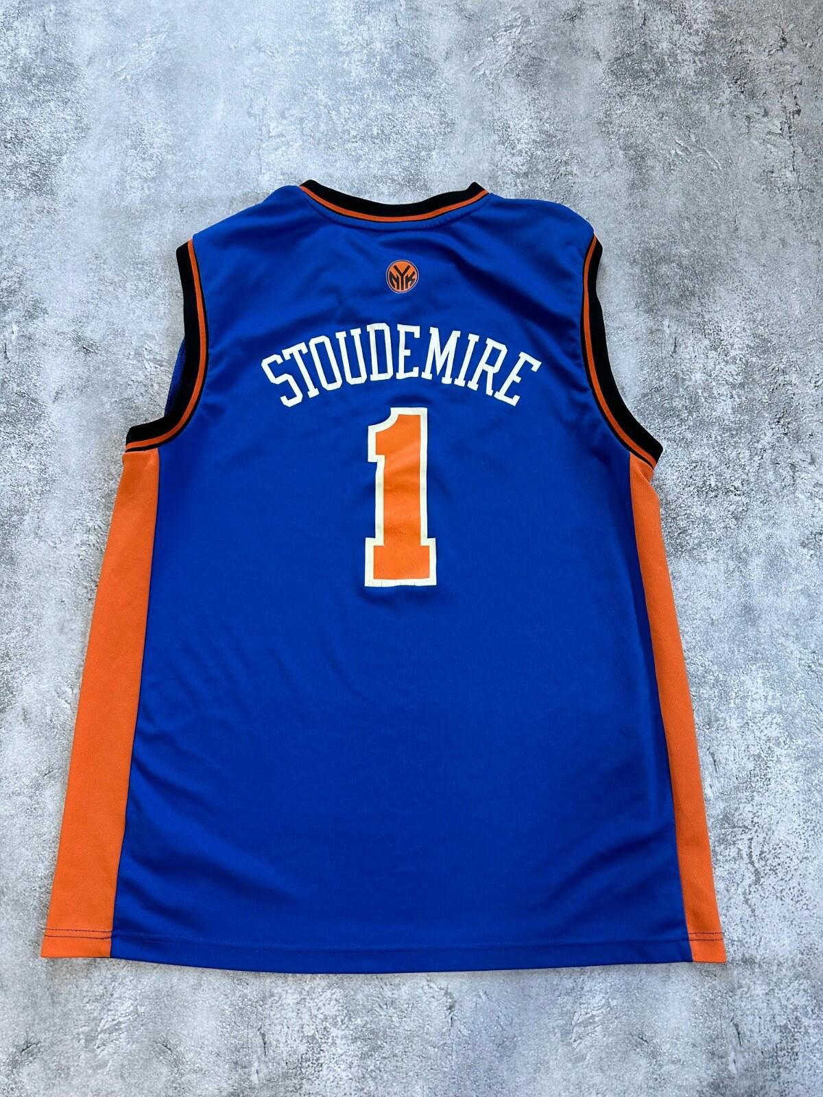 Adidas Adidas NBA New York Knicks #1 Amare Stoudemire Jersey Size US L / EU 52-54 / 3 - 6 Thumbnail